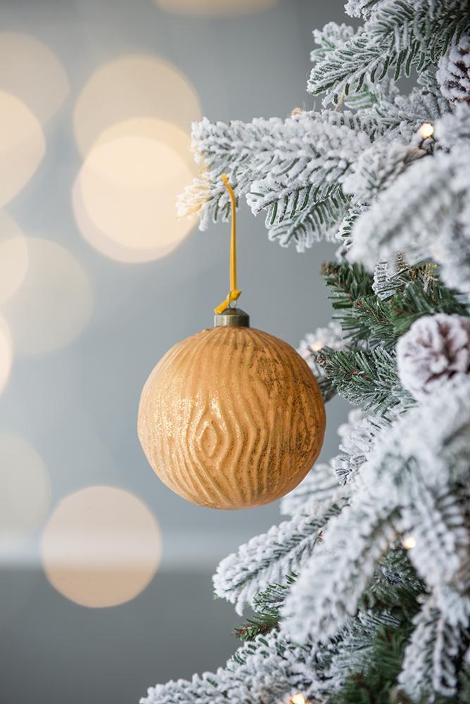 Christmas Ball Glass Decorative Hanging Ball Christmas Tree Ornaments For Holiday Party Decorations