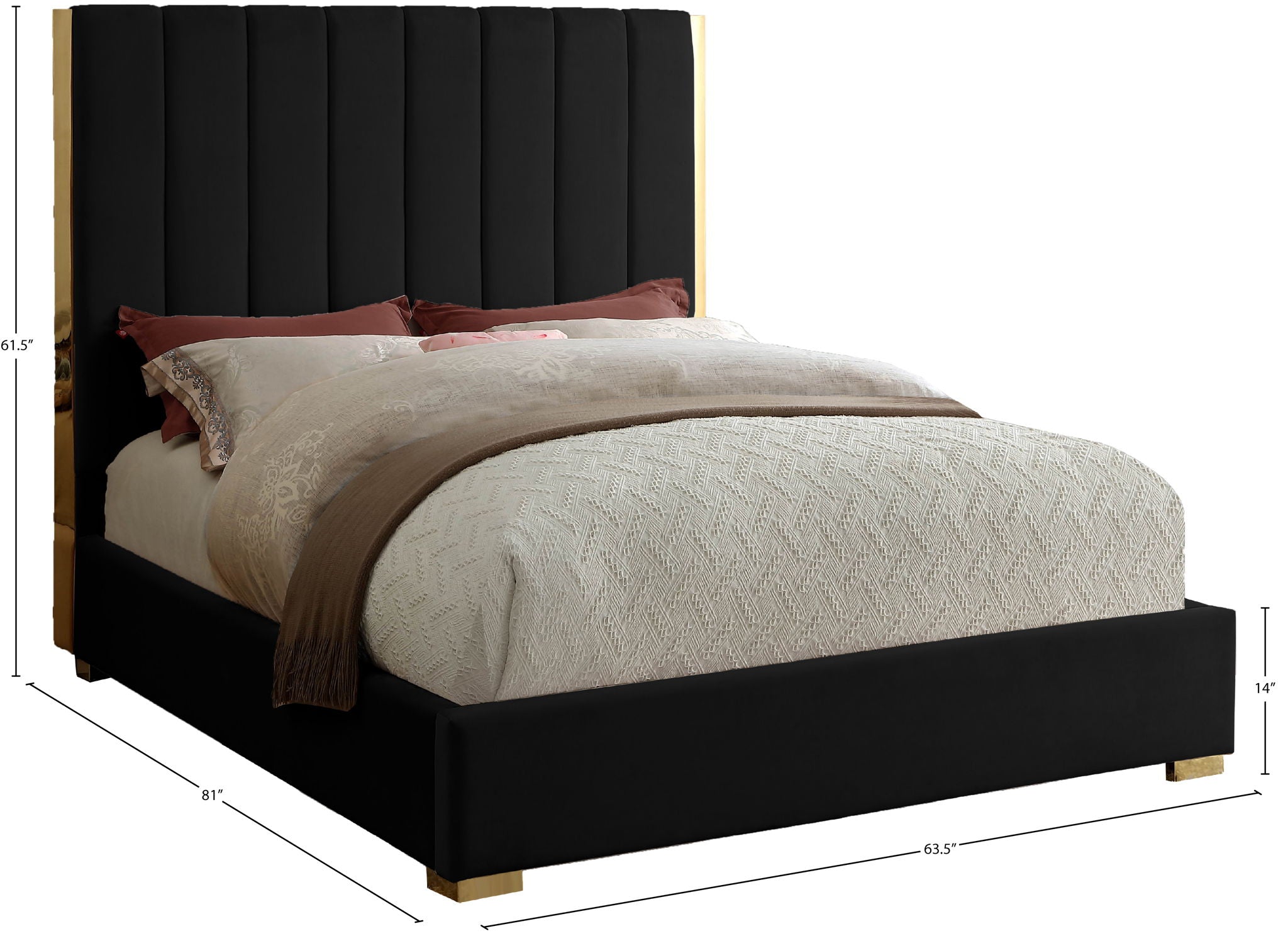 Becca - Bed - Urban Living Furniture (Los Angeles, CA)