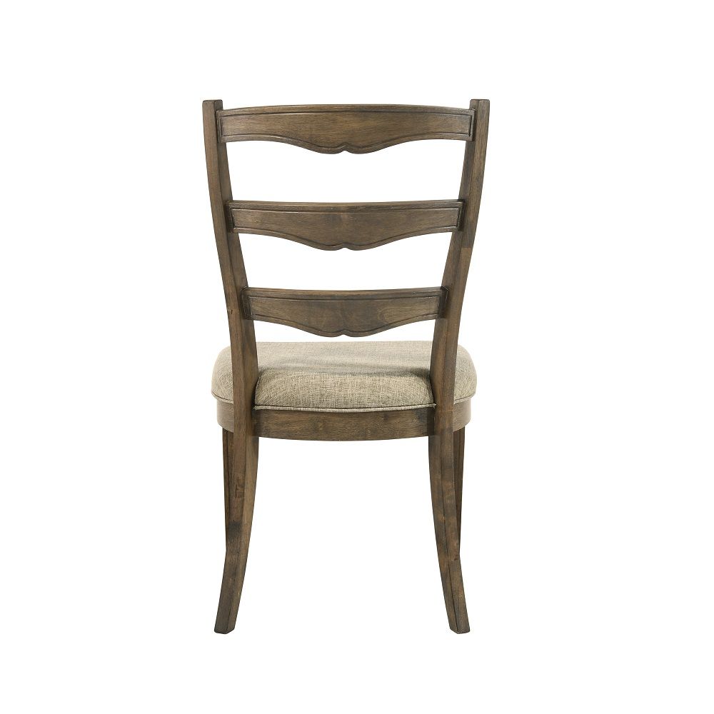 Parfield - Side Chair (Set of 2) - Fabric & Weathered Oak - Urban Living Furniture (Los Angeles, CA)