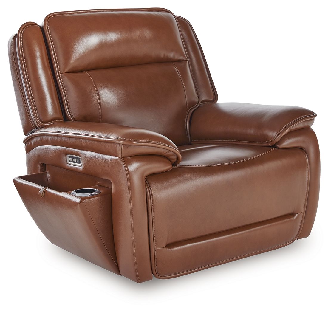 Healy Pier - Chocolate - Power Recliner / Adj Headrest - Urban Living Furniture (Los Angeles, CA)