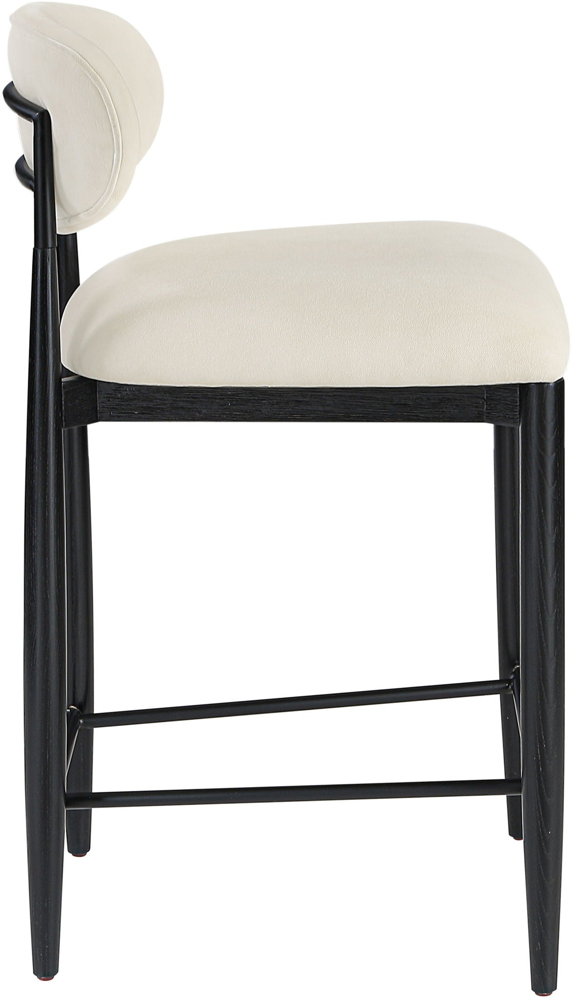 Riccio - Stool - Black Frame