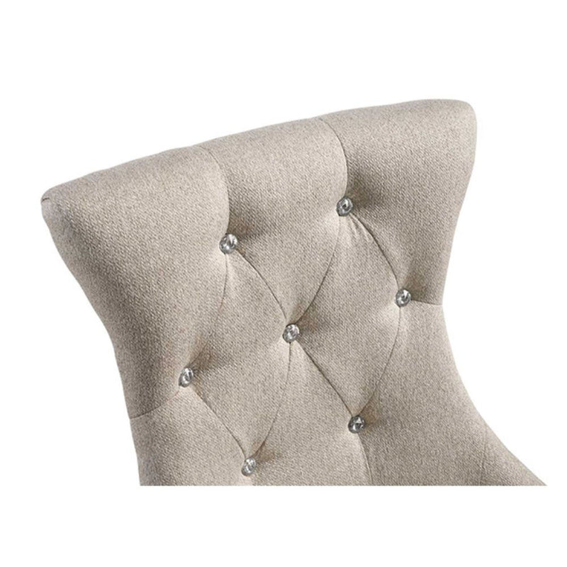 Gabrian - Dining Chair (Set of 2) - Fabric & Reclaimed Gray - Urban Living Furniture (Los Angeles, CA)