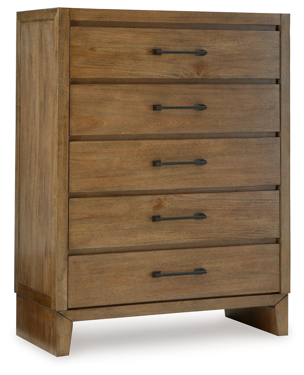 Sherbana - Light Brown - Five Drawer Chest - Urban Living Furniture (Los Angeles, CA)