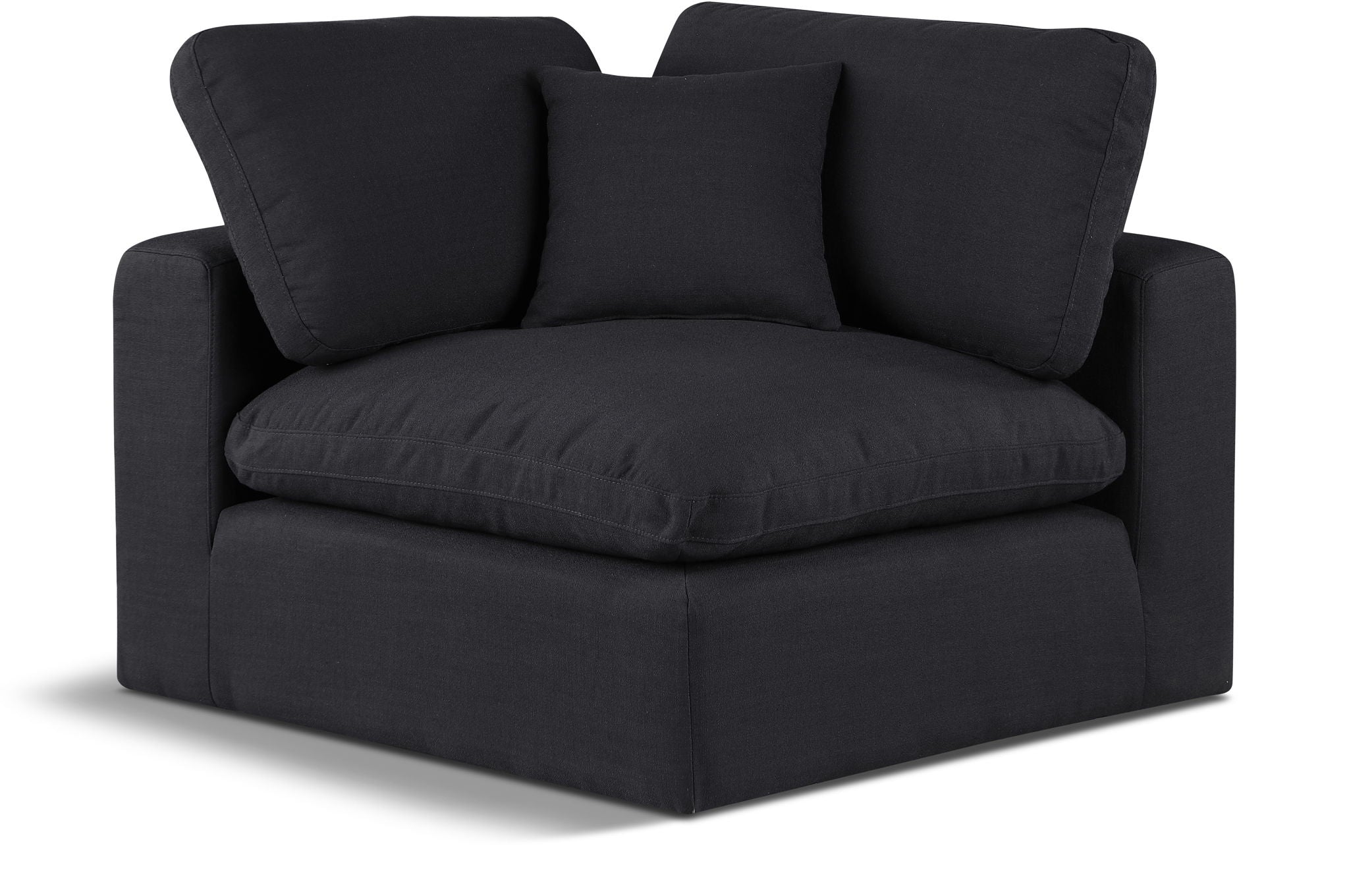 Comfy - Linen Corner Chair - Urban Living Furniture (Los Angeles, CA)