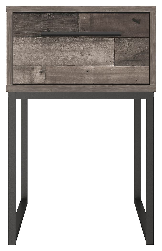 Neilsville - Black / Gray - One Drawer Night Stand - Urban Living Furniture (Los Angeles, CA)