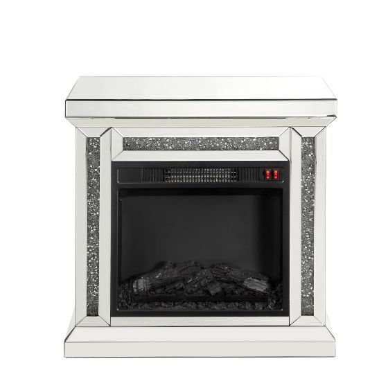 Noralie - Fireplace - Mirrored & Faux Diamonds - 29" - Urban Living Furniture (Los Angeles, CA)