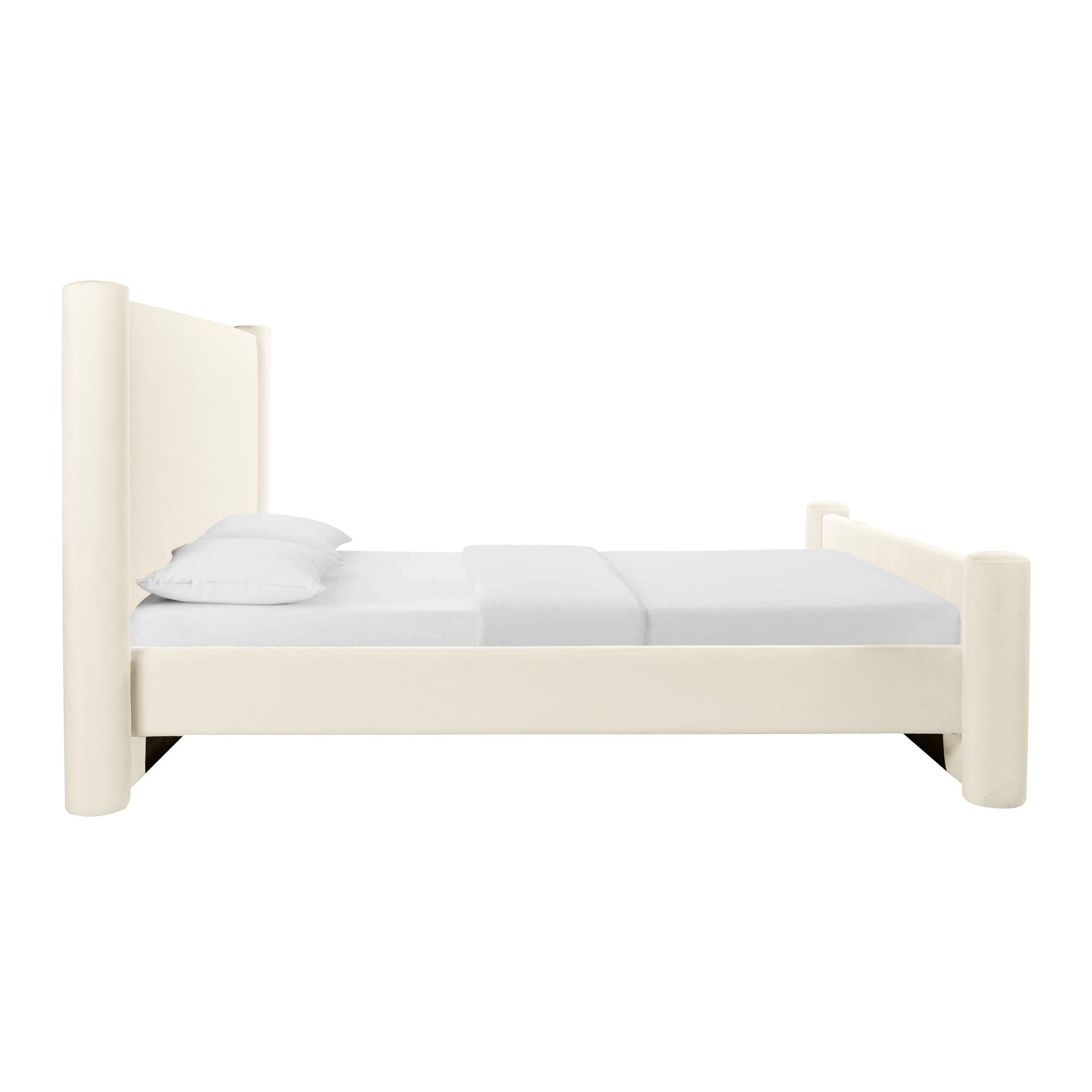Athara - Velvet Bed - Urban Living Furniture (Los Angeles, CA)