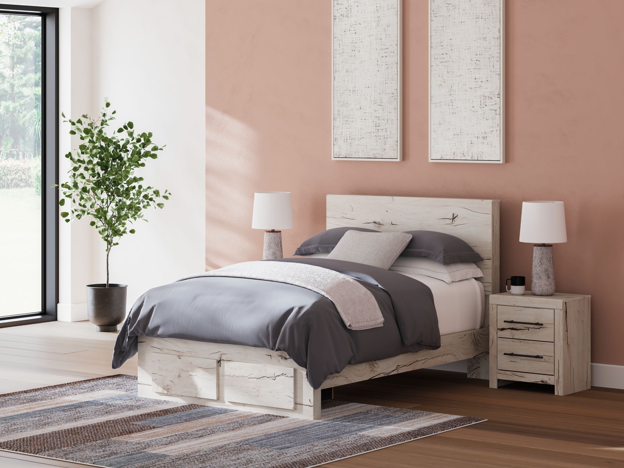 Lawroy - Panel Bed With Storage - Urban Living Furniture (Los Angeles, CA)