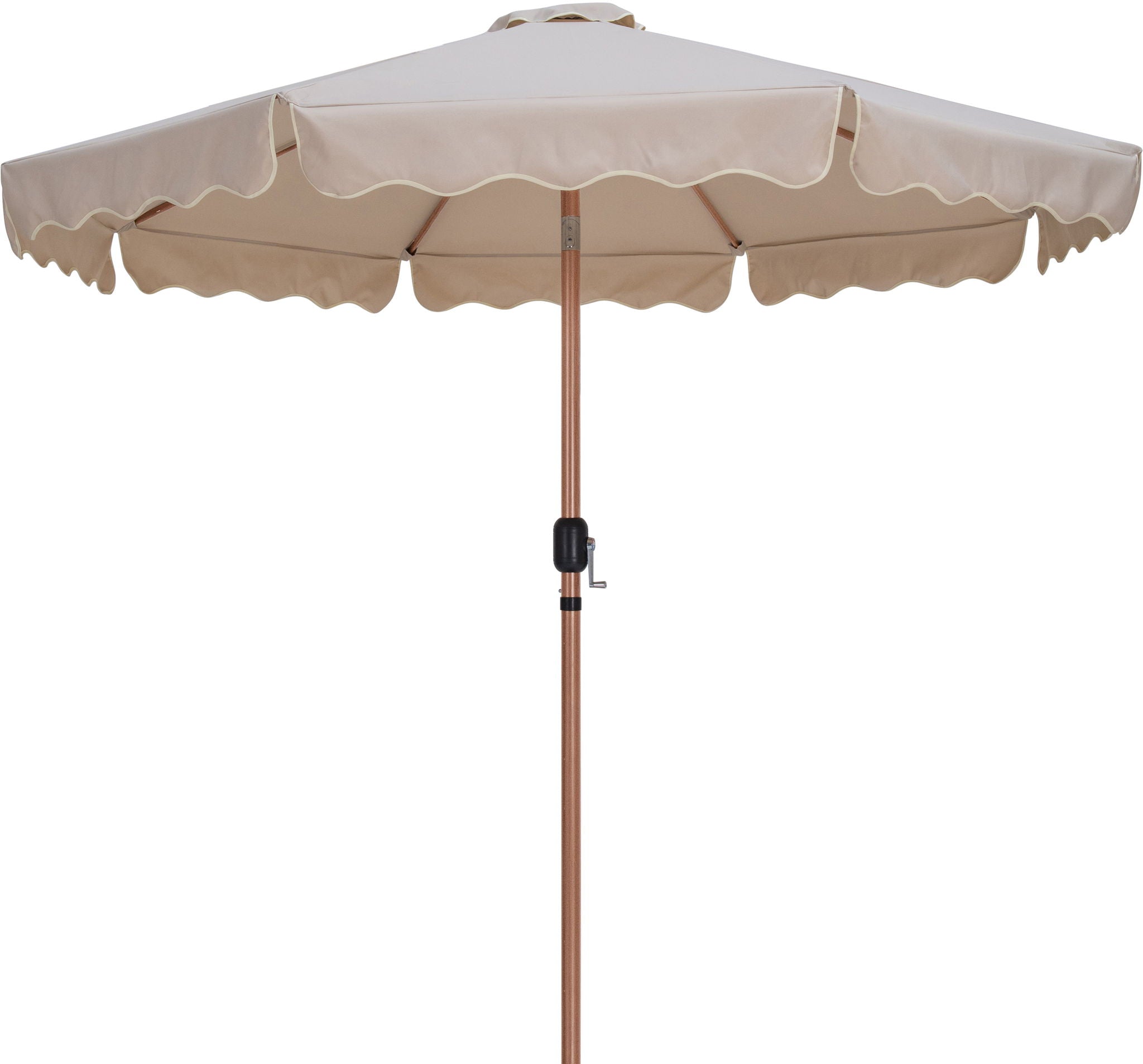 Amalfi - Patio Umbrella - Light Brown Base / Light Brown Pole - Urban Living Furniture (Los Angeles, CA)