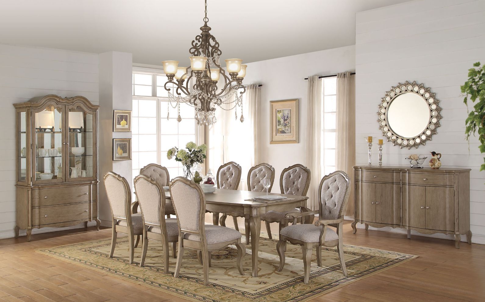 Chelmsford - Dining Table - Antique Taupe - Urban Living Furniture (Los Angeles, CA)