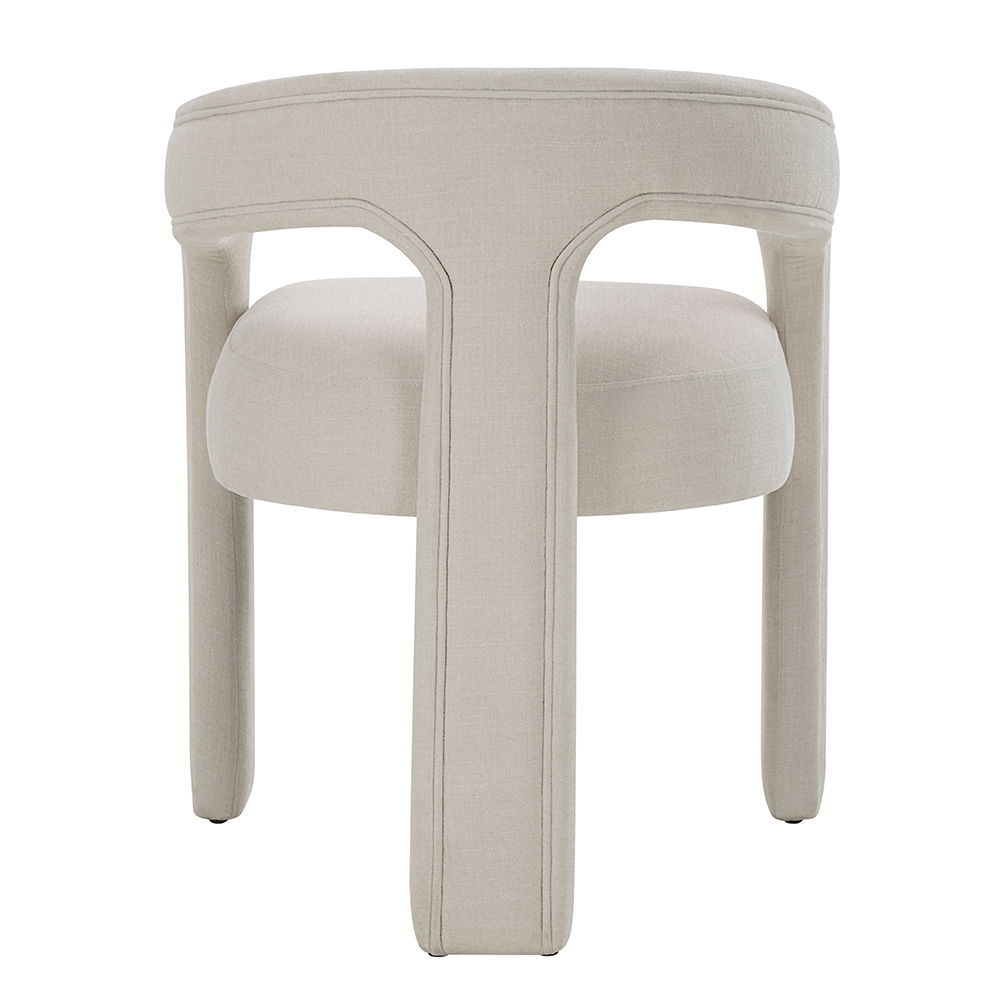 Gamarya - Side Chair (Set of 2) - White Chenille - Urban Living Furniture (Los Angeles, CA)
