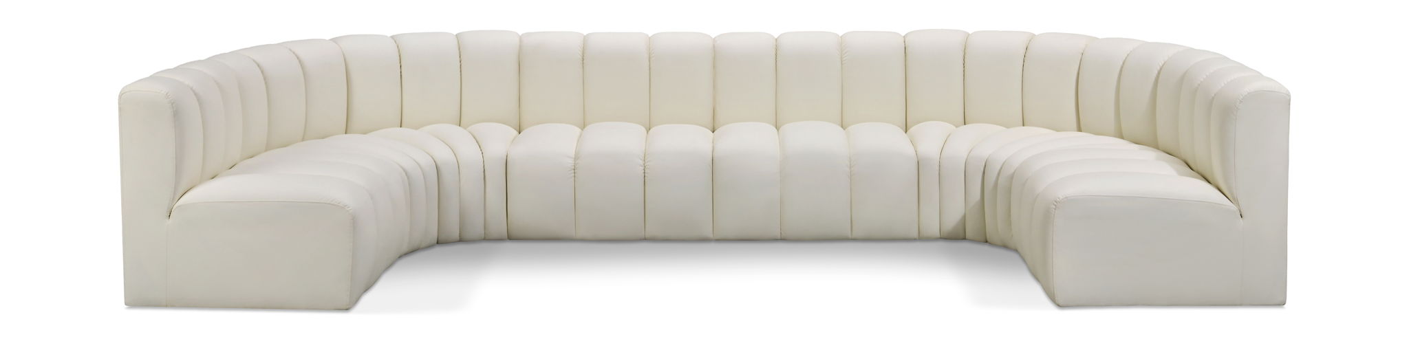 Arc - Faux Leather Modular U-Shaped Sectional - Urban Living Furniture (Los Angeles, CA)