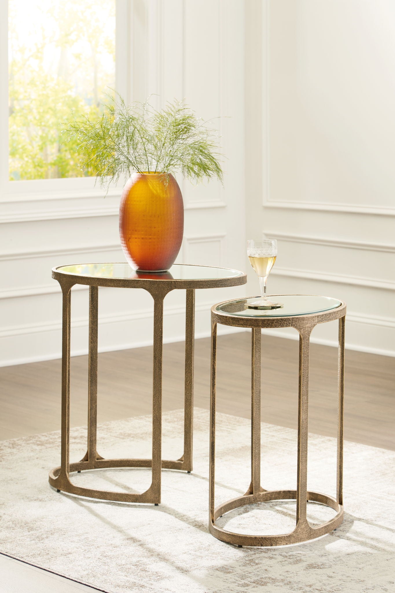 Irmaleigh - Antique Black - Accent Table Set (Set of 2) - Urban Living Furniture (Los Angeles, CA)