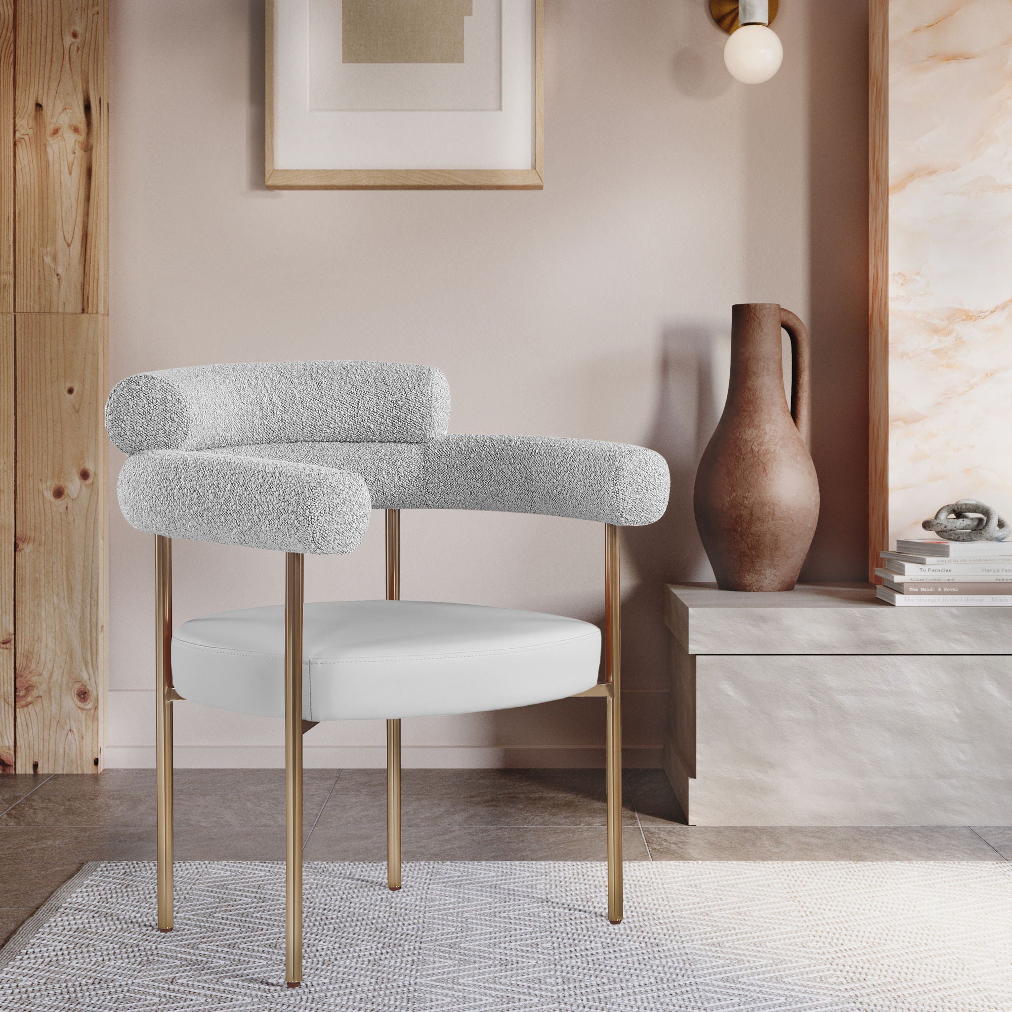 Blake - Dining Chair With Bronze Legs (Set of 2) - Urban Living Furniture (Los Angeles, CA)