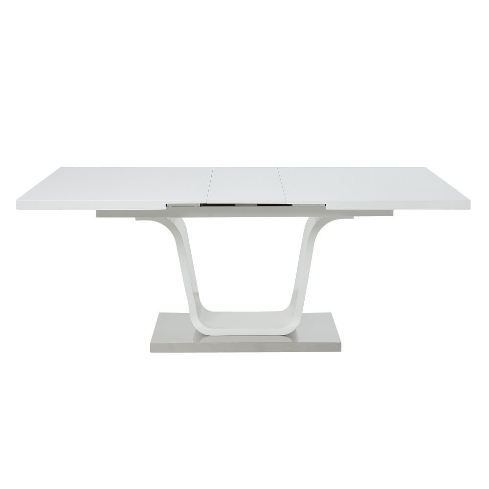 Kamaile - Dining Table With Leaf - White High - Urban Living Furniture (Los Angeles, CA)