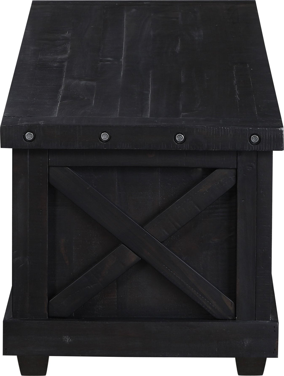 Yosemite - Solid Wood Blanket Box - Cafe