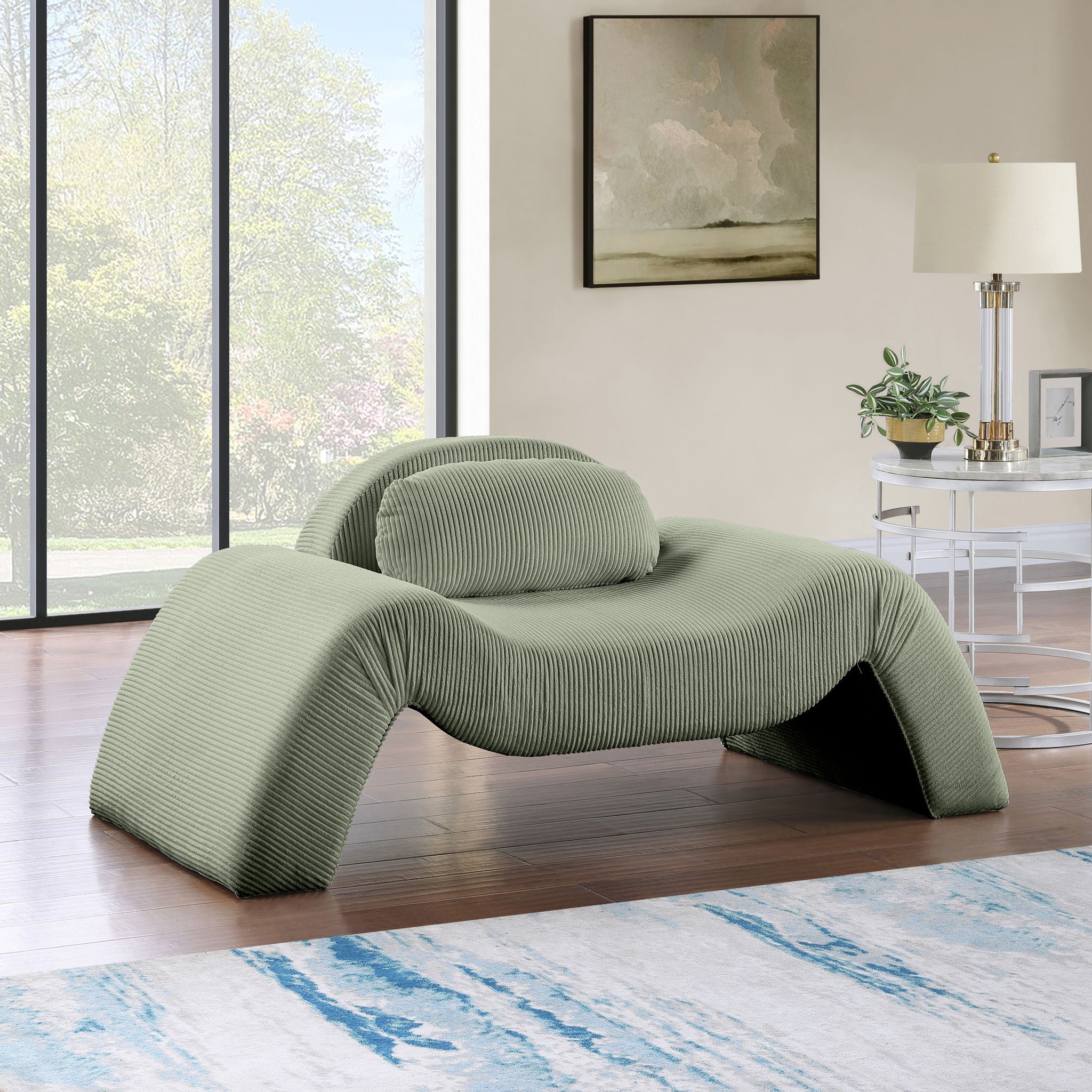 Austin - Corduroy Accent Chair - Urban Living Furniture (Los Angeles, CA)