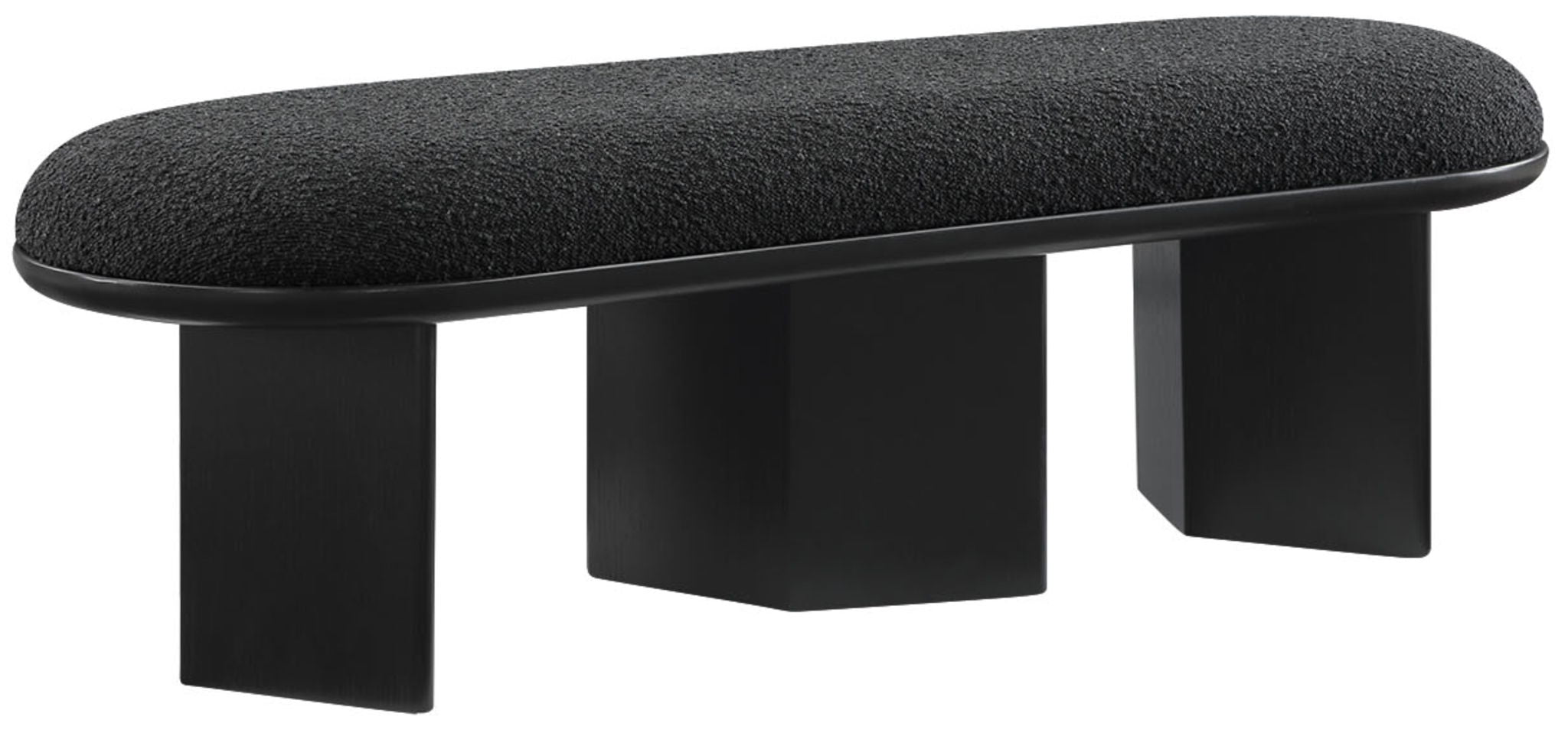 Wilshire - Bench With Black Base