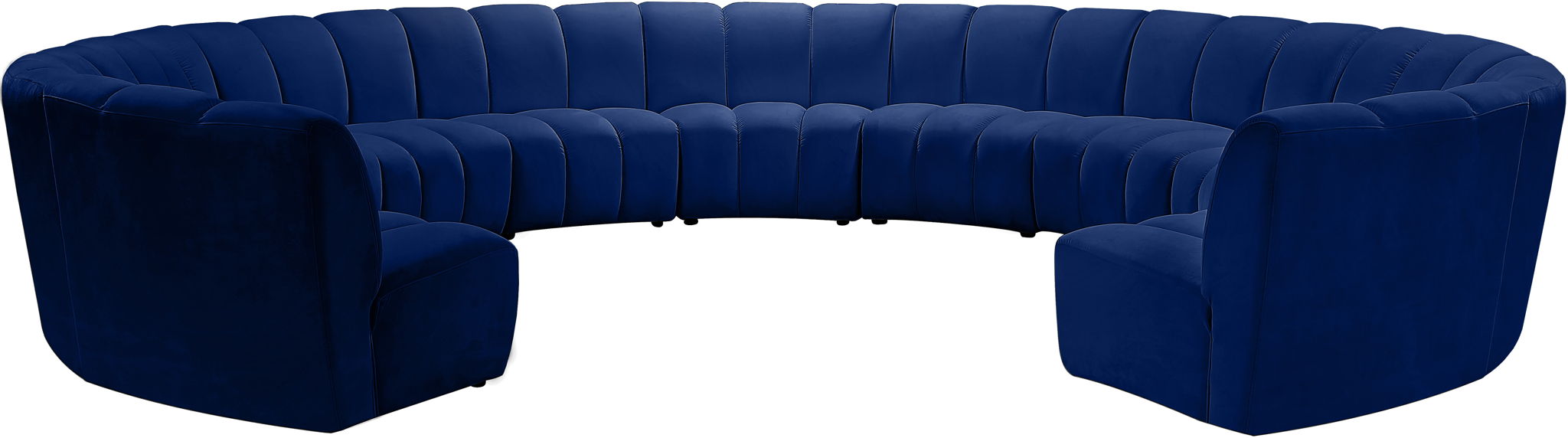 Infinity - 11 Piece Velvet Modular Sectional - Urban Living Furniture (Los Angeles, CA)