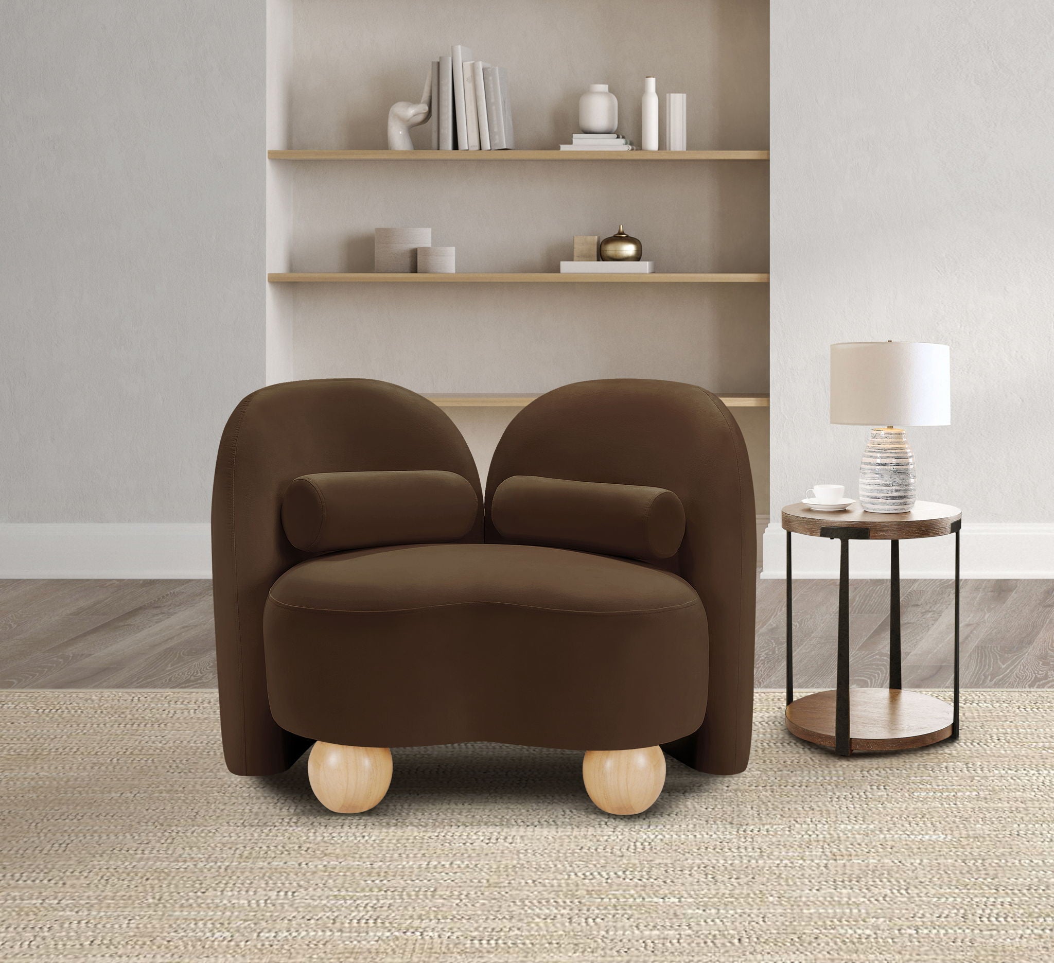 Daphne - Velvet Chair - Urban Living Furniture (Los Angeles, CA)