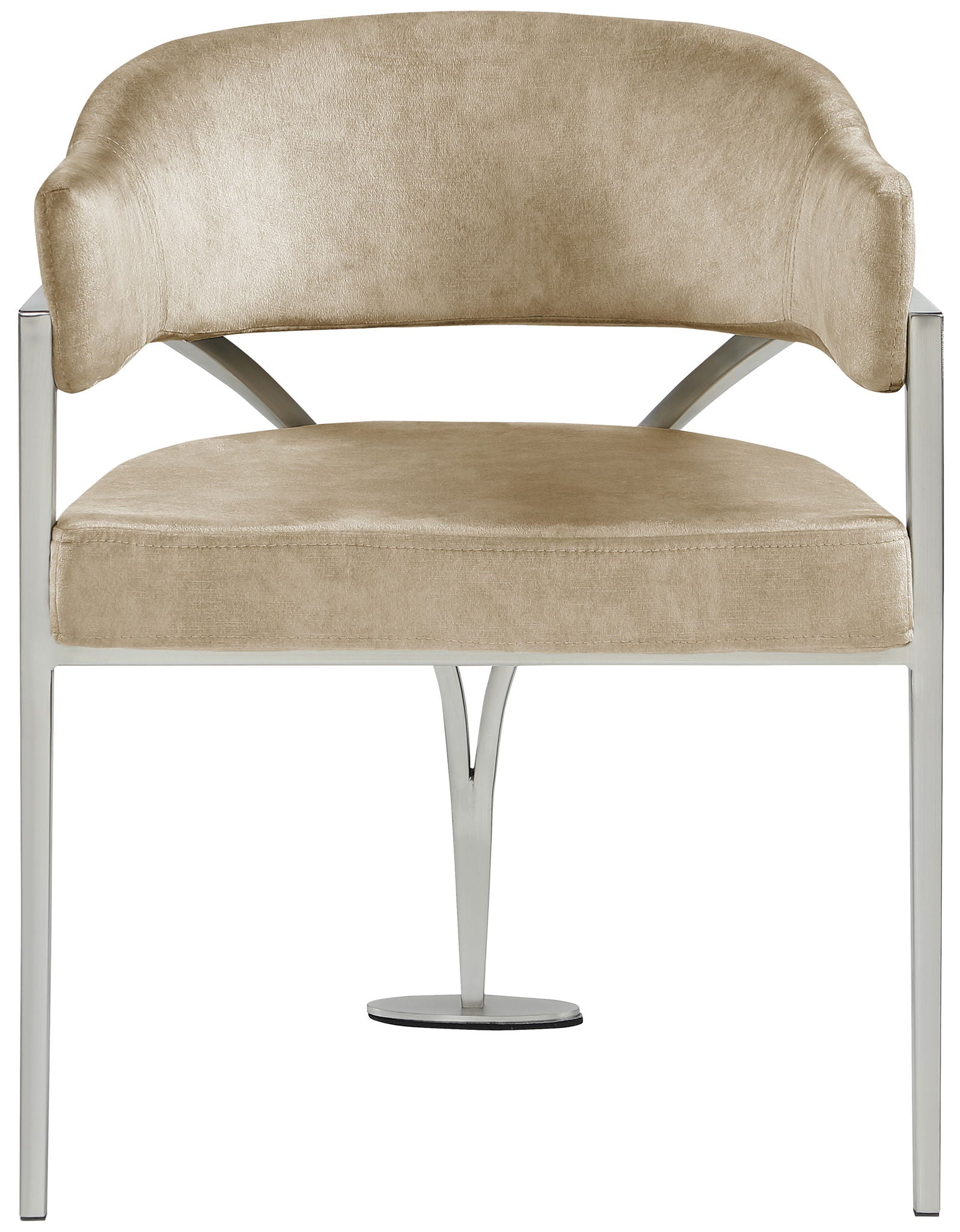 Madelyn - Dining Chair (Set of 2) - Brushed Chrome - Urban Living Furniture (Los Angeles, CA)