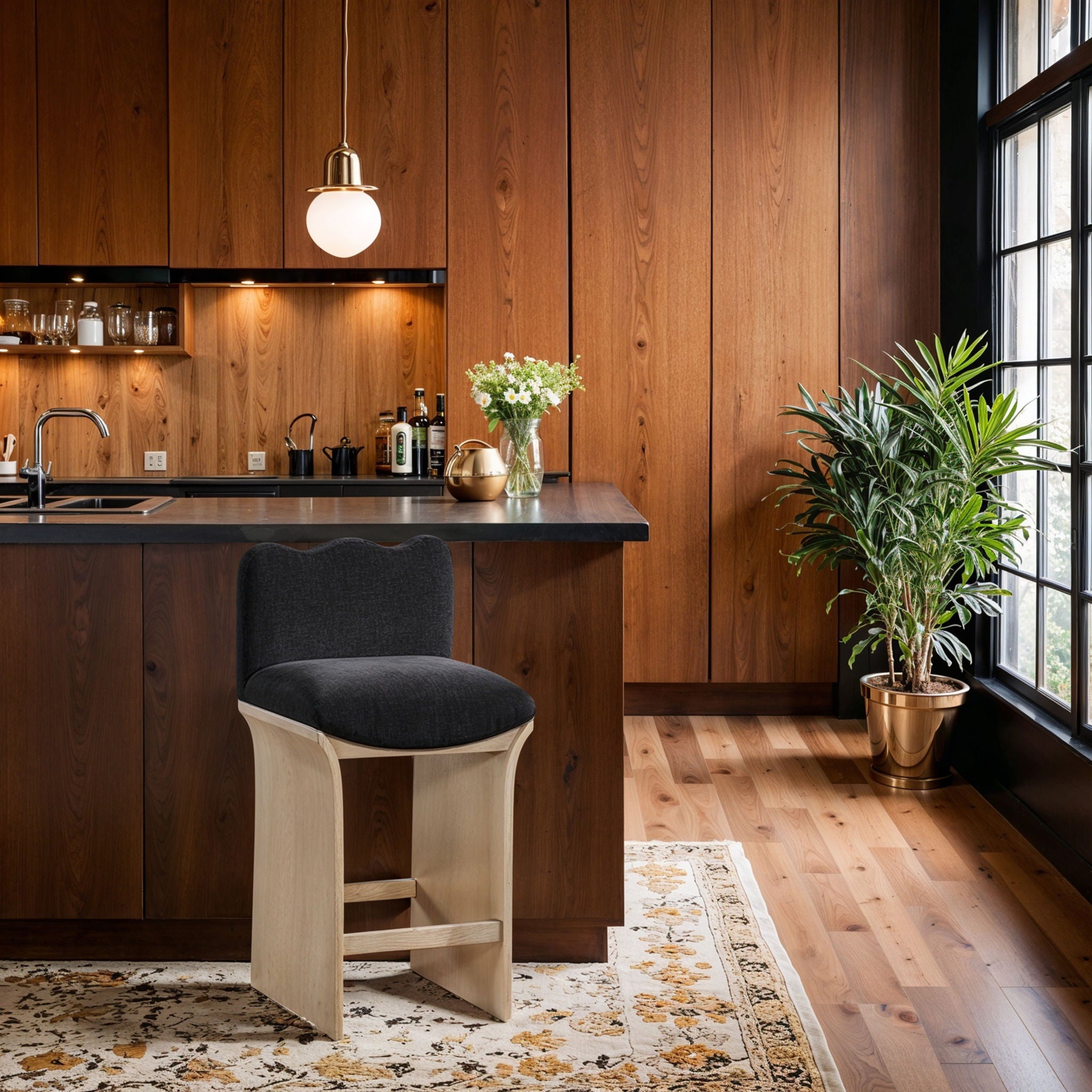 Shaw - Counter Stool - Natural Base