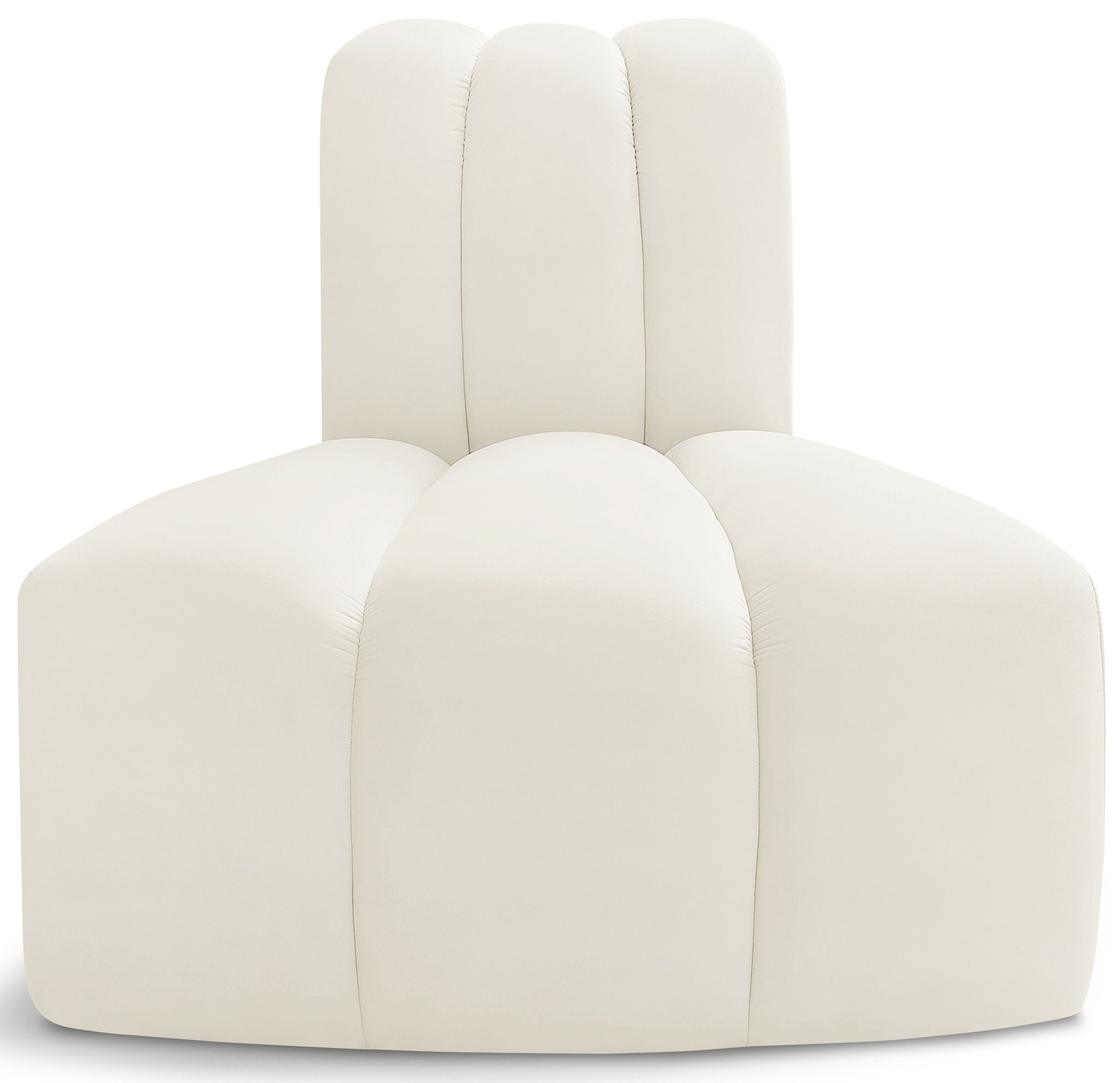Arc - Velvet Reverse Corner Chair - Urban Living Furniture (Los Angeles, CA)