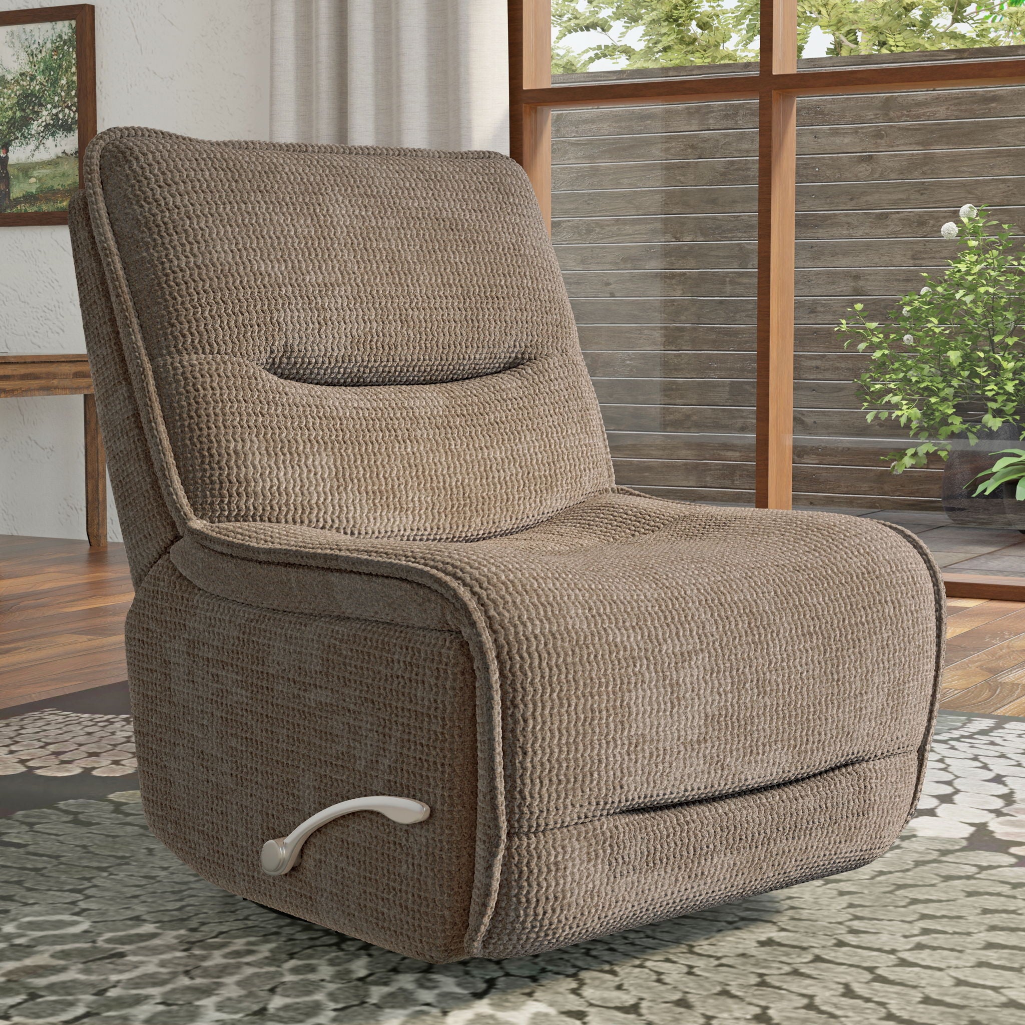 Armless Recliner - Wheat - Urban Living Furniture (Los Angeles, CA)