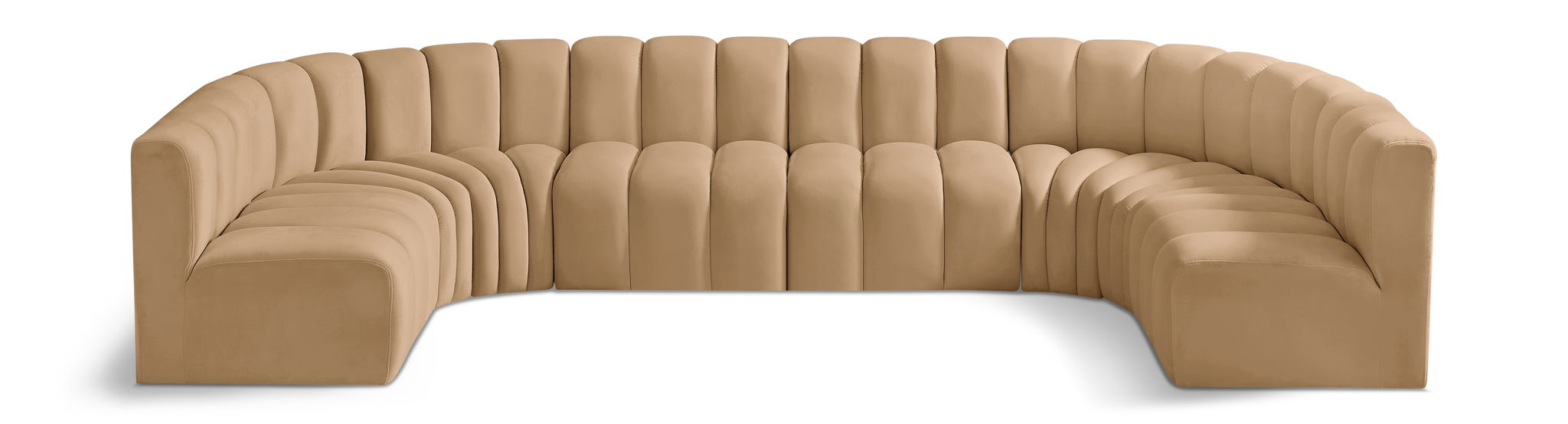 Arc - Velvet Modular U-Shaped Sectional - Urban Living Furniture (Los Angeles, CA)