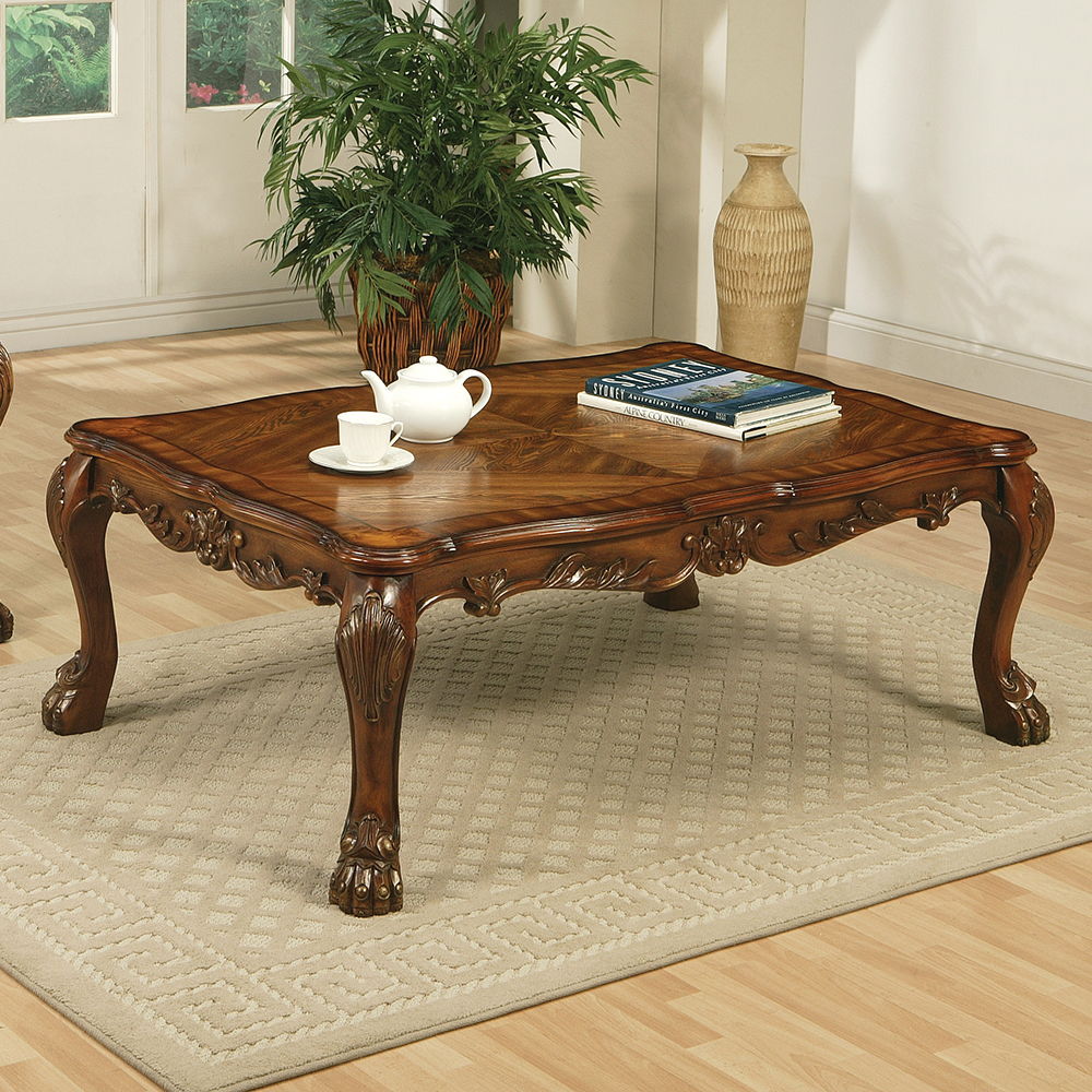 Dresden - Coffee Table - Cherry Oak - 20" - Urban Living Furniture (Los Angeles, CA)