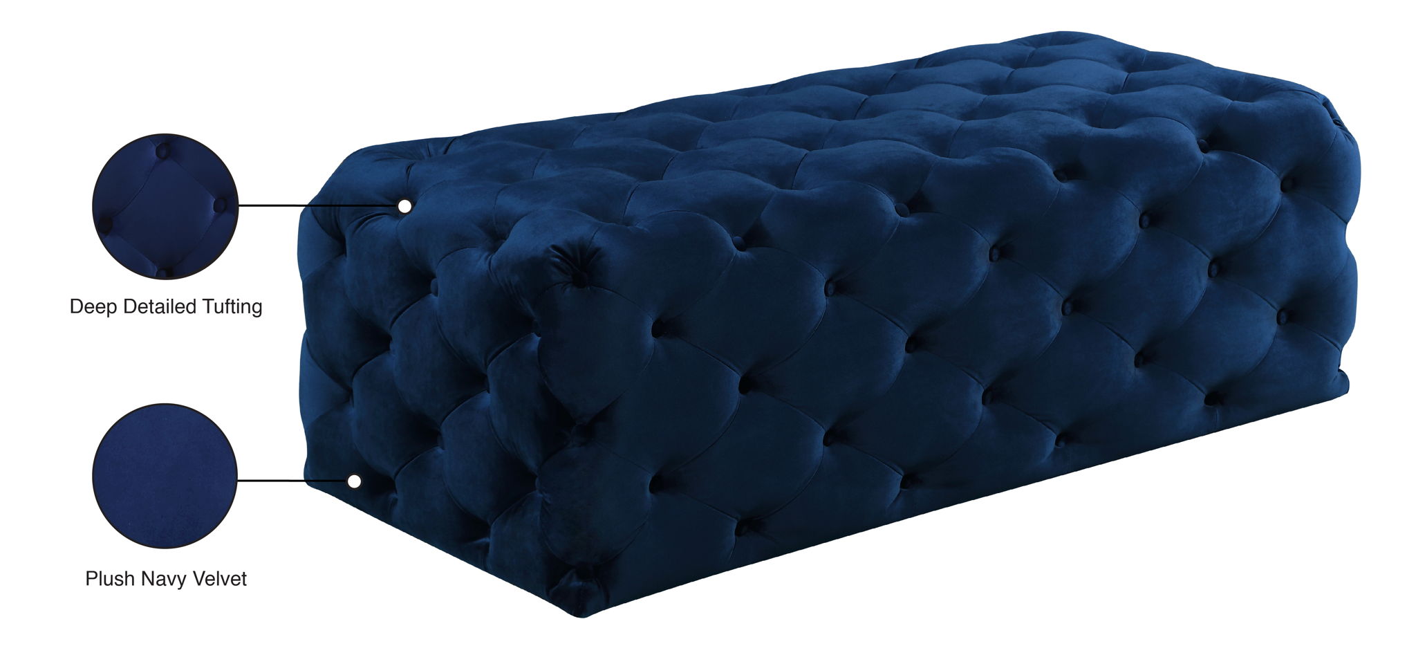 Casey - Bench Ottoman - Urban Living Furniture (Los Angeles, CA)