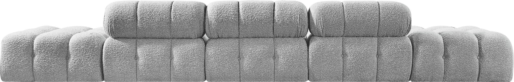 Ames - 5 Piece Boucle Upholstered Modular Sofa With 2 Armless Seats - Urban Living Furniture (Los Angeles, CA)