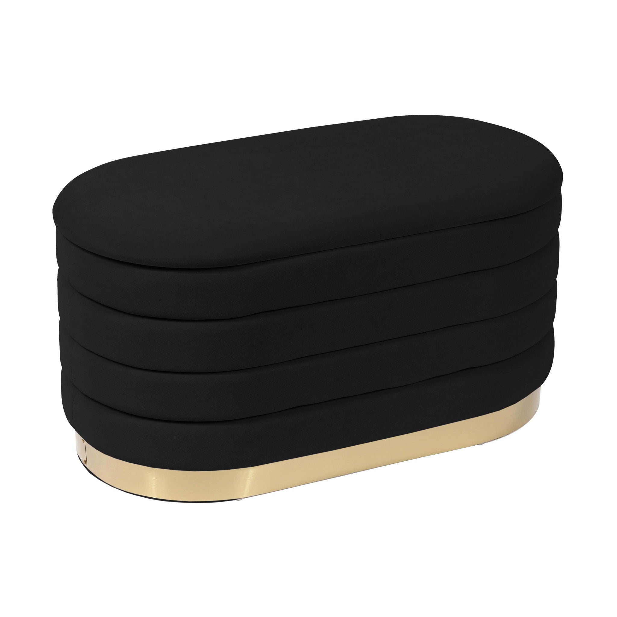 Lillian - Velvet Storage Bench - Urban Living Furniture (Los Angeles, CA)