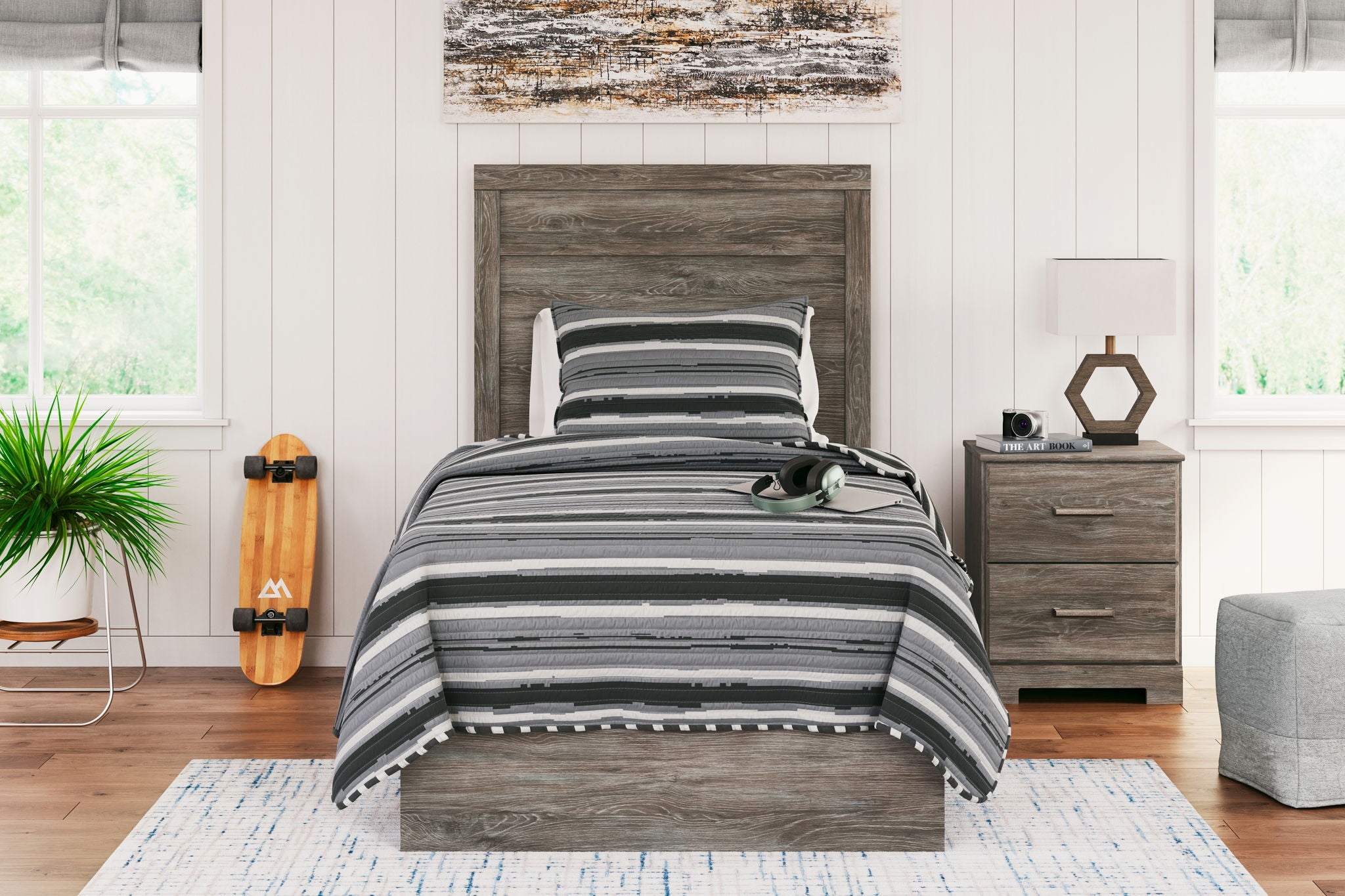 Ralinksi - Panel Bed - Urban Living Furniture (Los Angeles, CA)