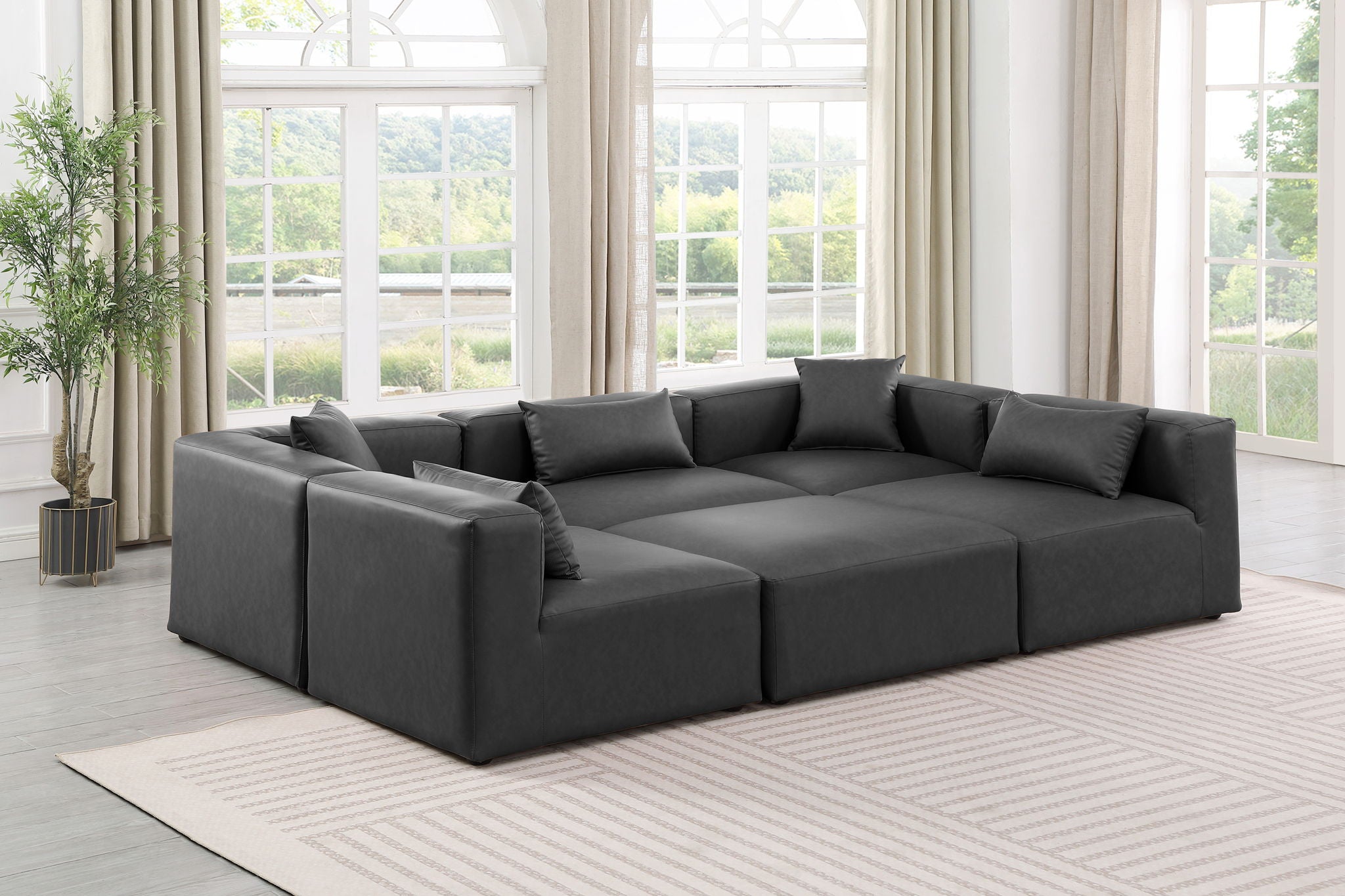 Cube - 6 Piece Modular Sectional