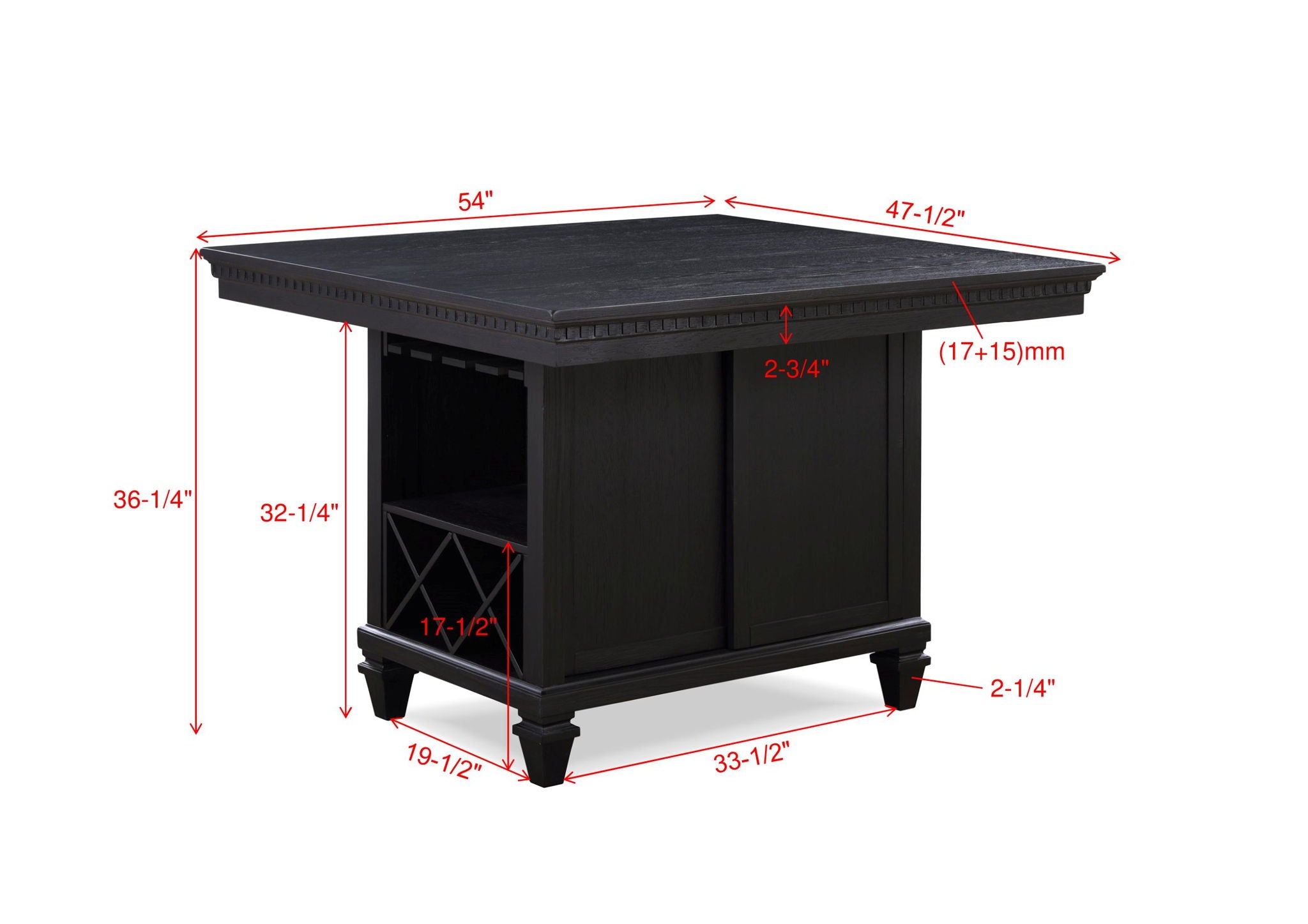 Regent - Counter Dining Room Set - Urban Living Furniture (Los Angeles, CA)