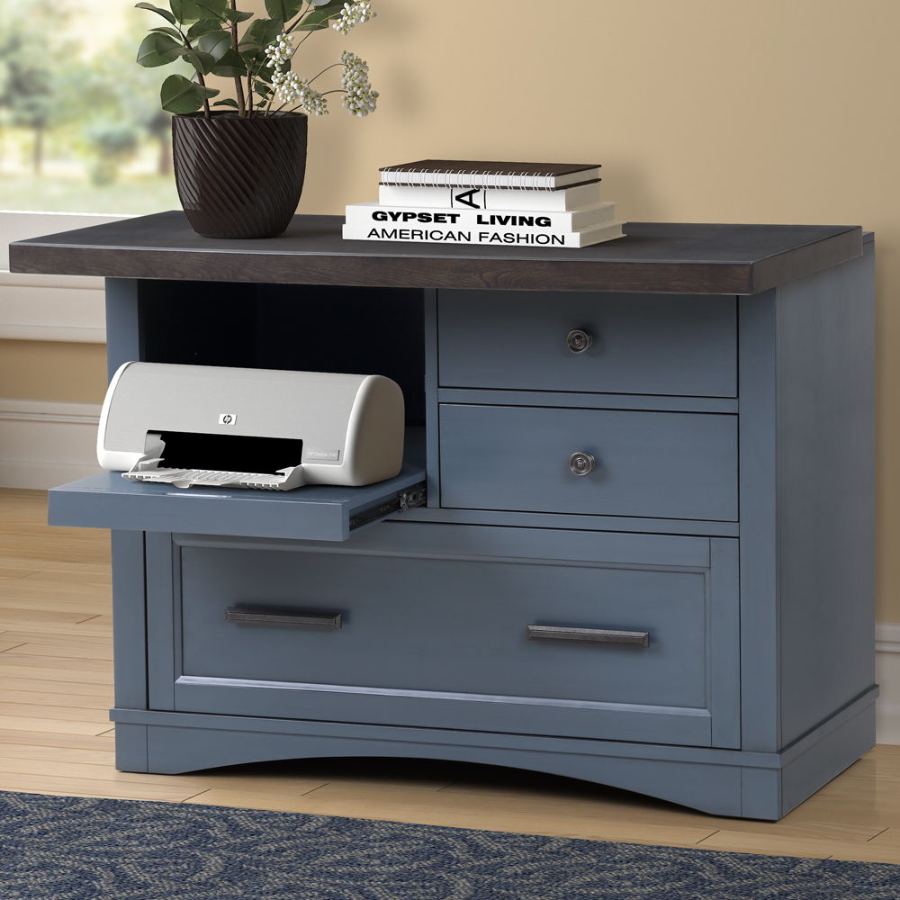 Americana Modern - Functional File with Power Center - Urban Living Furniture (Los Angeles, CA)