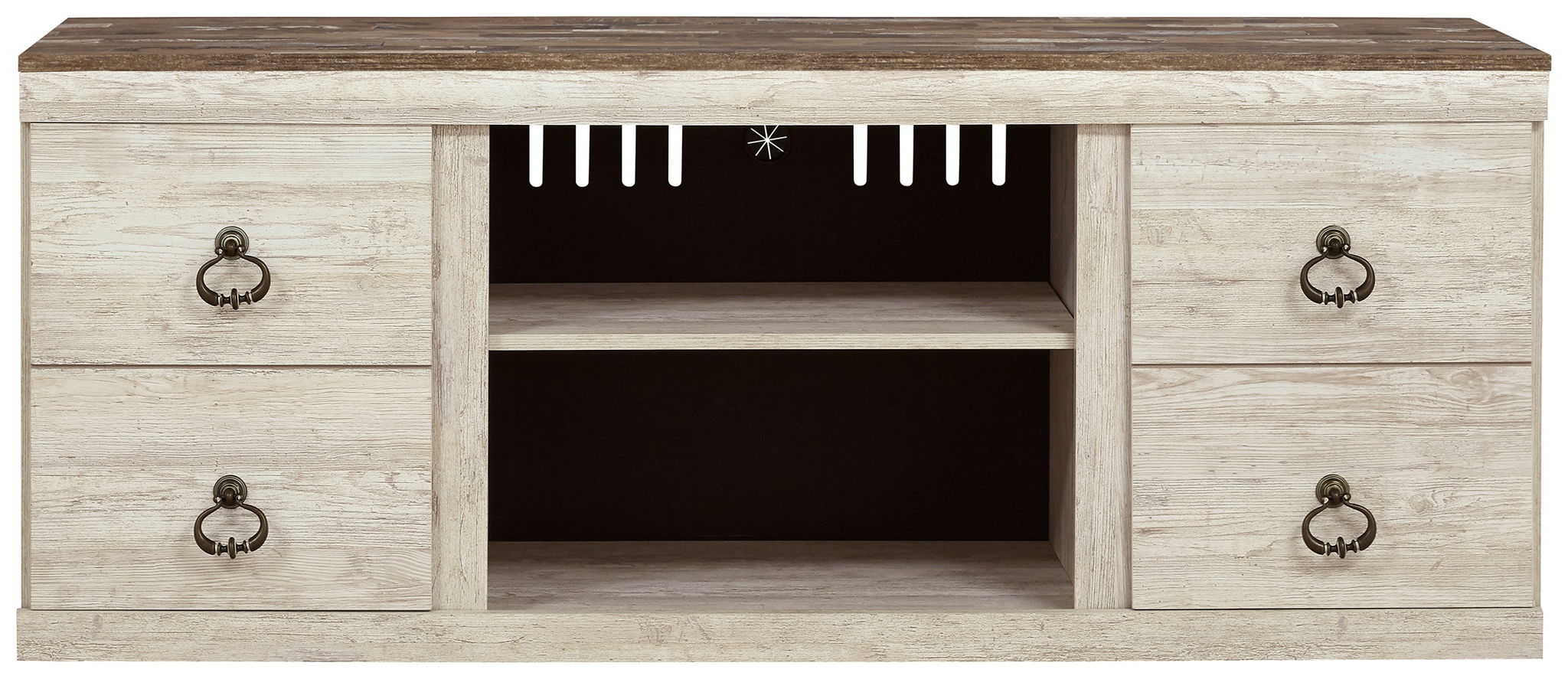 Willowton - TV Stand With Fireplace Option - Urban Living Furniture (Los Angeles, CA)