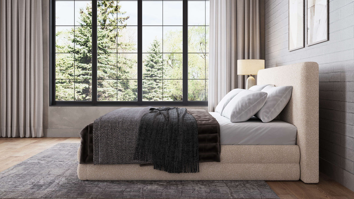 Mika Maya - Upholstered Platform Bed