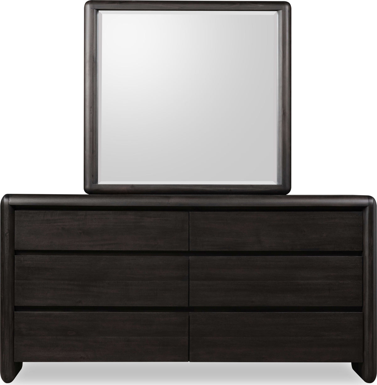 Xolani - Six Drawer Acacia Wood Dresser - Jaguar