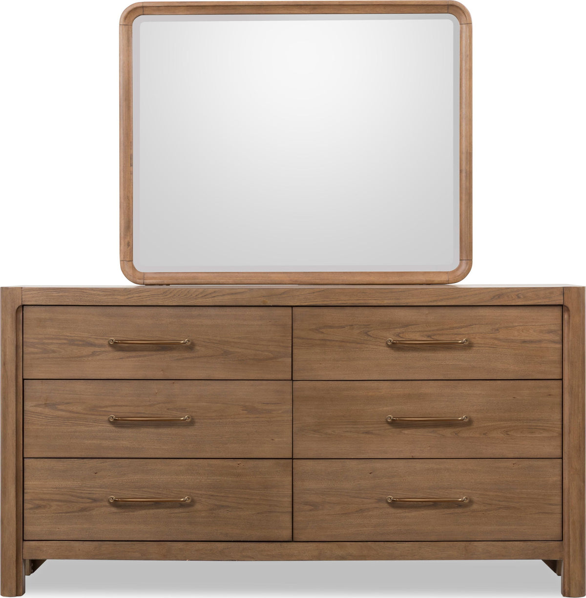 Morris - 6 Drawer Dresser - Claystone