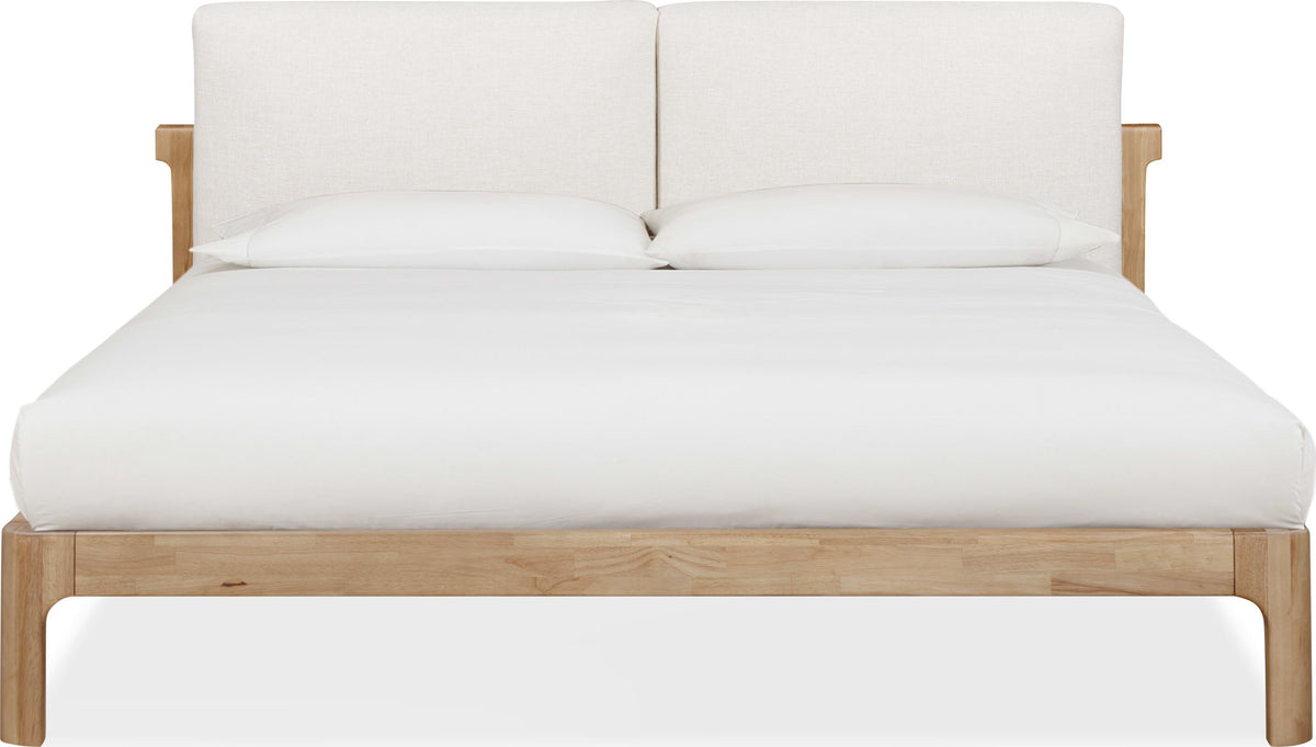 Furano - Upholstered Two Cushion Platform Bed