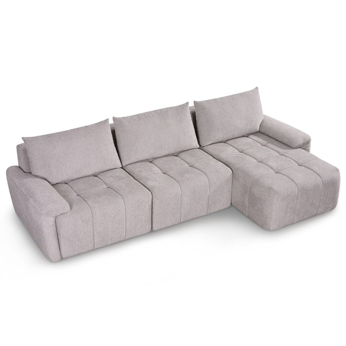 Dorcas - Sectional Sofa - Gray - Urban Living Furniture (Los Angeles, CA)