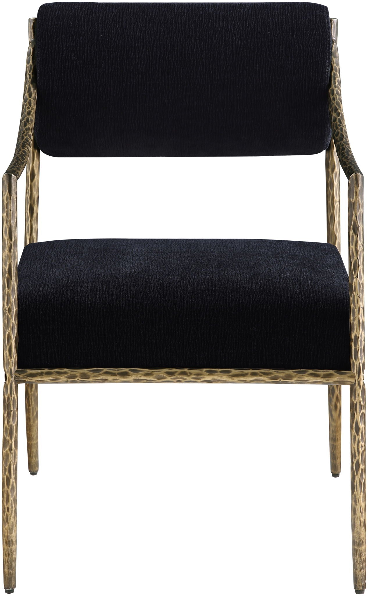 Bastille - Upholstered Dining Arm Chair (Set of 2) - Brass Frame - Urban Living Furniture (Los Angeles, CA)