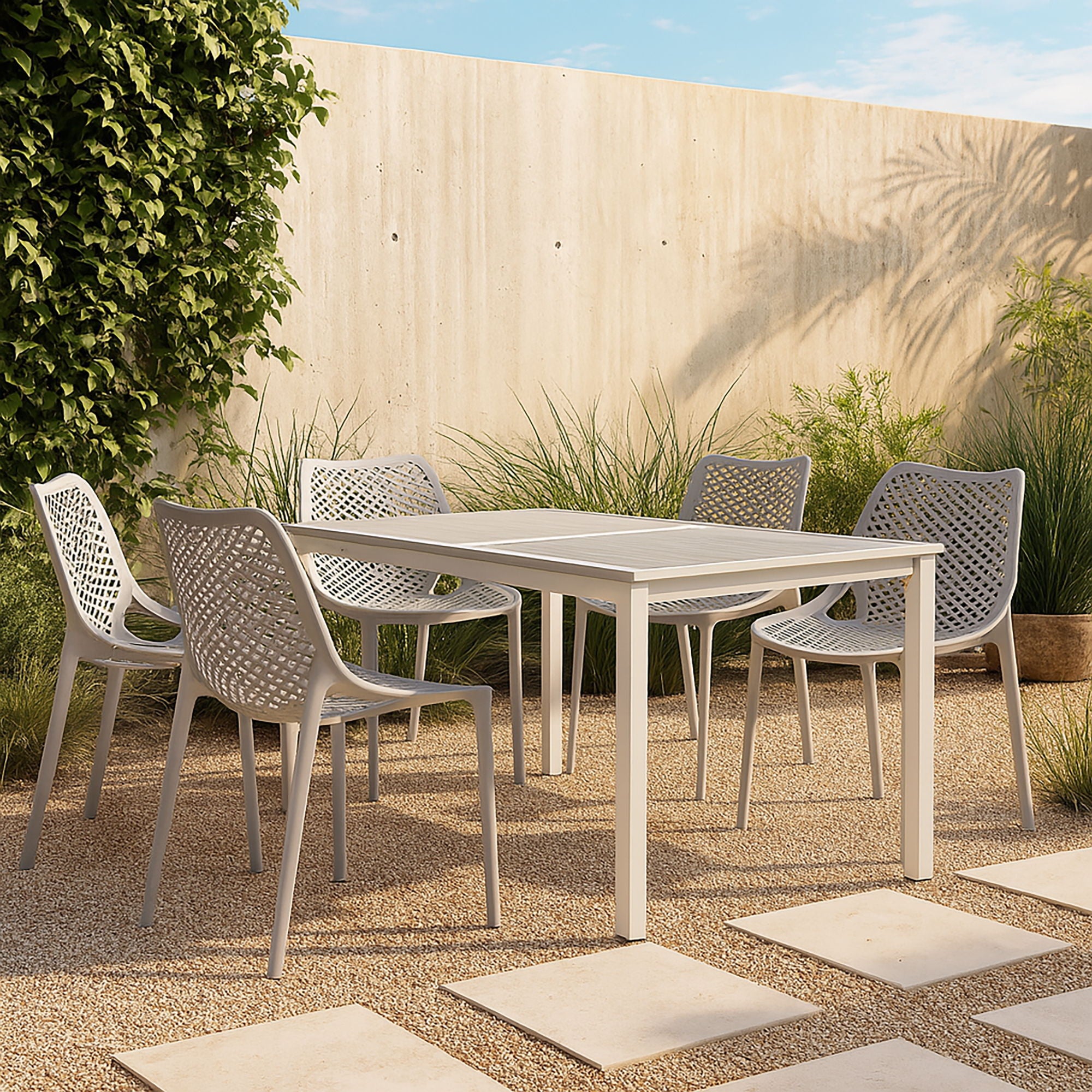 Mykonos - Outdoor Patio Dining Chair (Set of 2) - Urban Living Furniture (Los Angeles, CA)