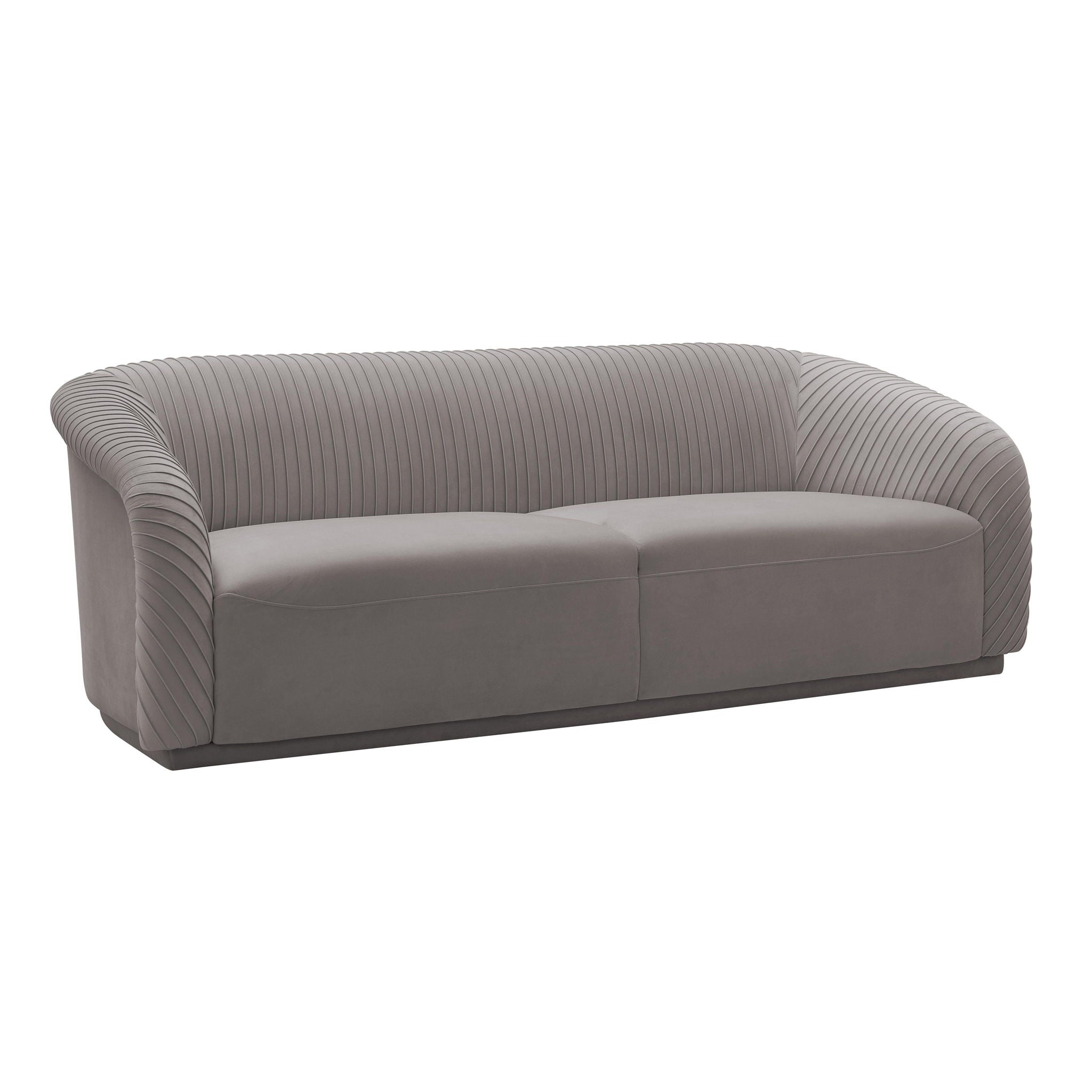 Yara - Pleated Velvet Sofa - Urban Living Furniture (Los Angeles, CA)