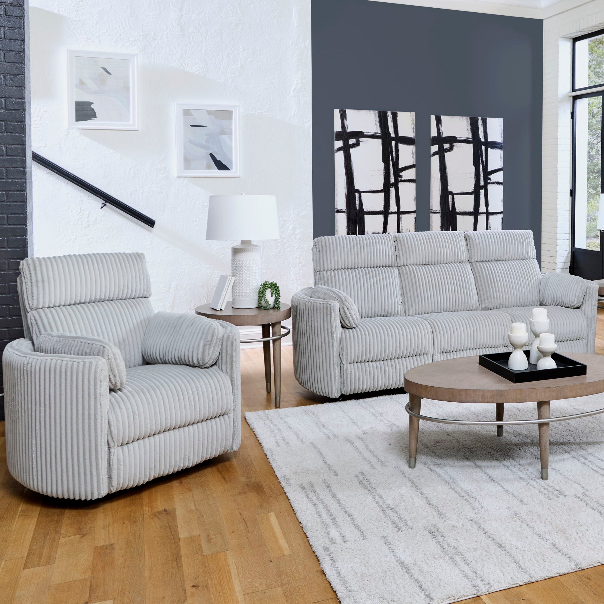 Radius - Power Reclining Sofa Set - Urban Living Furniture (Los Angeles, CA)