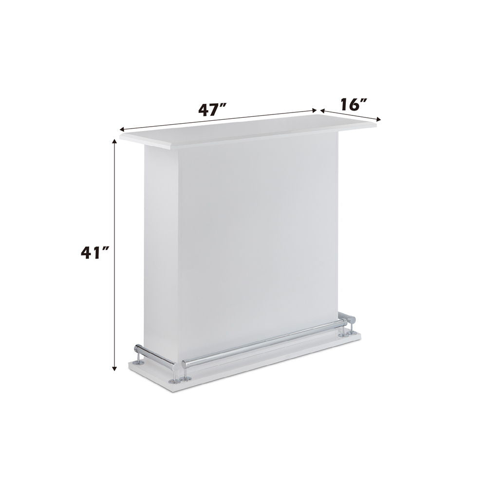 Kite - Bar Table - White High Gloss - Urban Living Furniture (Los Angeles, CA)