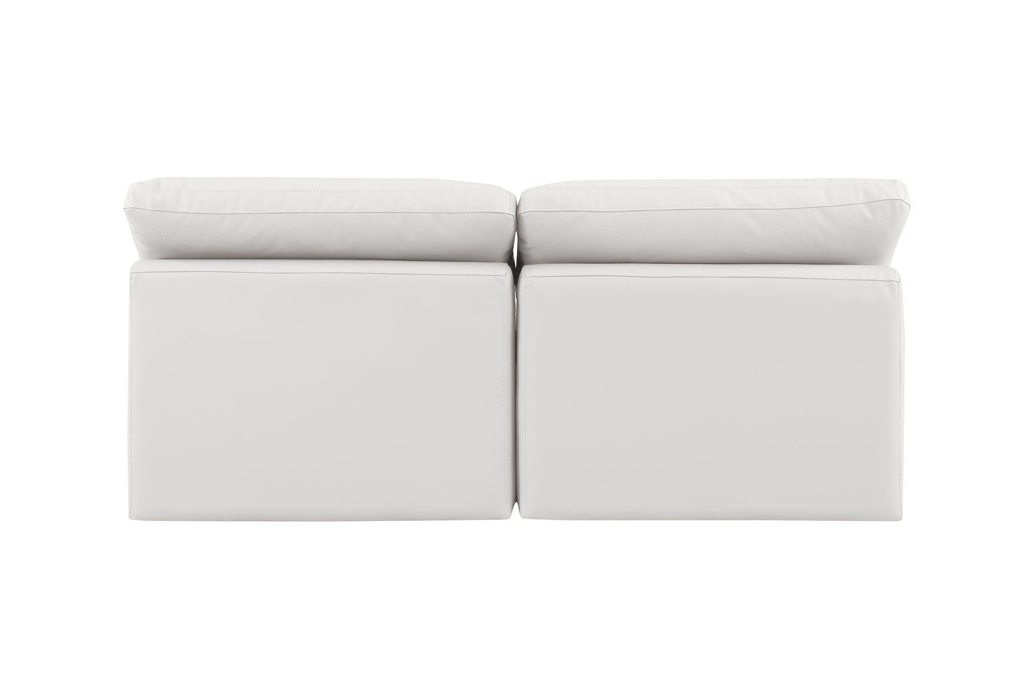 Indulge - Faux Leather 2 Seat Modular Armless Sofa - Urban Living Furniture (Los Angeles, CA)