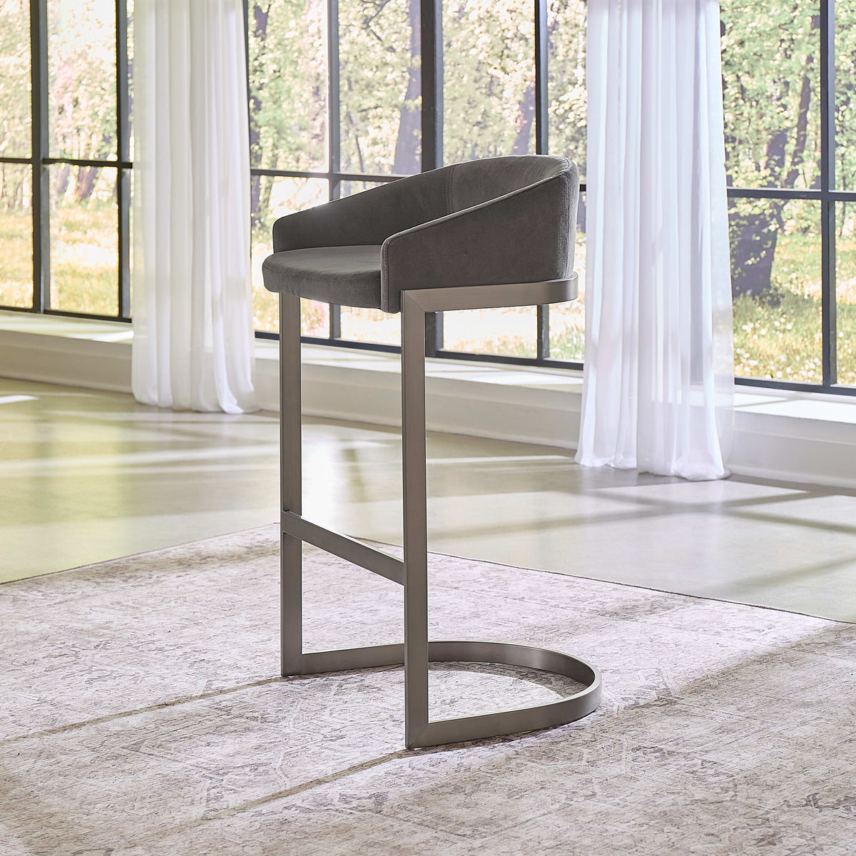 Oxford - Bar Stool (Set of 2) - Mocha